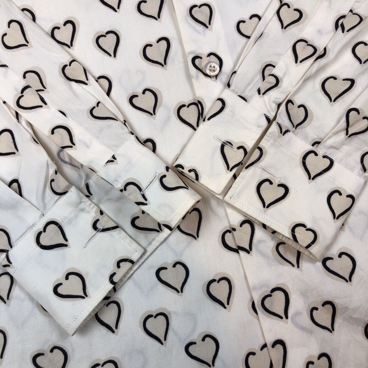 Prada Prada i Heart Prada Love Monogram Shirt Size US L / EU 52-54 / 3 - 8 Thumbnail