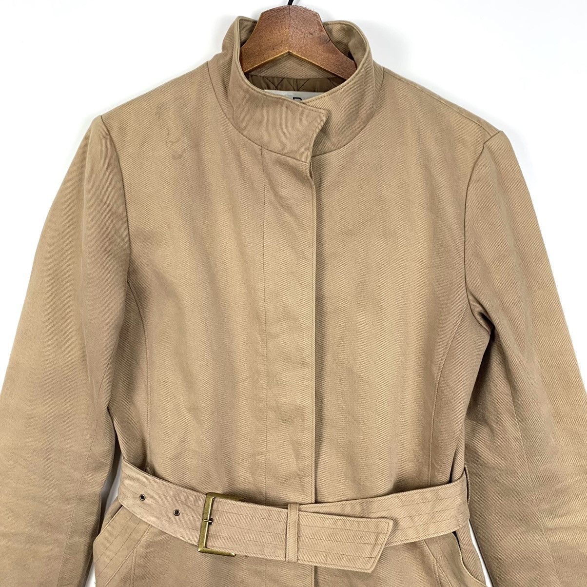 Japanese Brand Vintage SPB Button Up Trench Coat Jacket Size M / US 6-8 / IT 42-44 - 2 Thumbnail