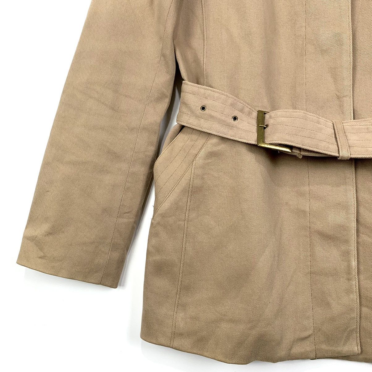 Japanese Brand Vintage SPB Button Up Trench Coat Jacket Size M / US 6-8 / IT 42-44 - 5 Thumbnail