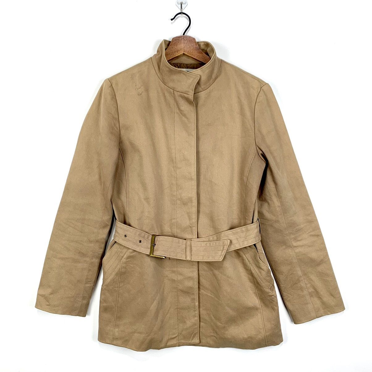 Japanese Brand Vintage SPB Button Up Trench Coat Jacket Size M / US 6-8 / IT 42-44 - 1 Thumbnail