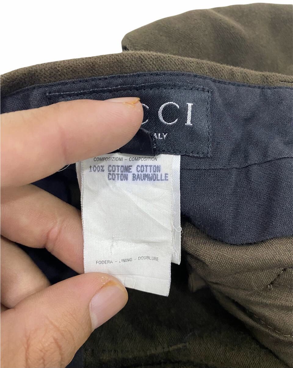 Gucci × Vintage Vintage Gucci Pants Made In Italy Size US 27 - 9 Thumbnail