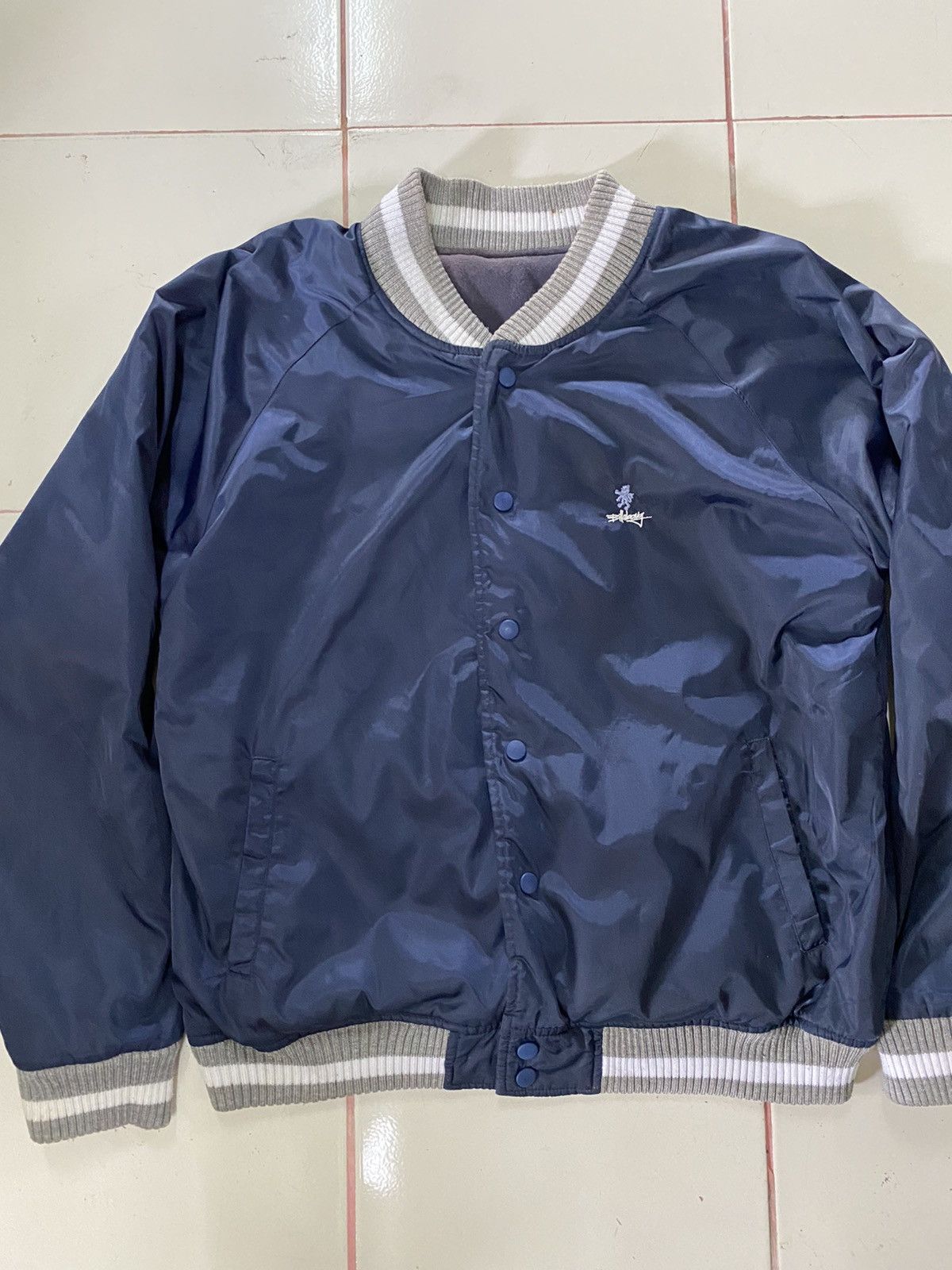 Billabong × Vintage Vintage x Billabong Rivesible Varsity Jacket Size US M / EU 48-50 / 2 - 3 Thumbnail