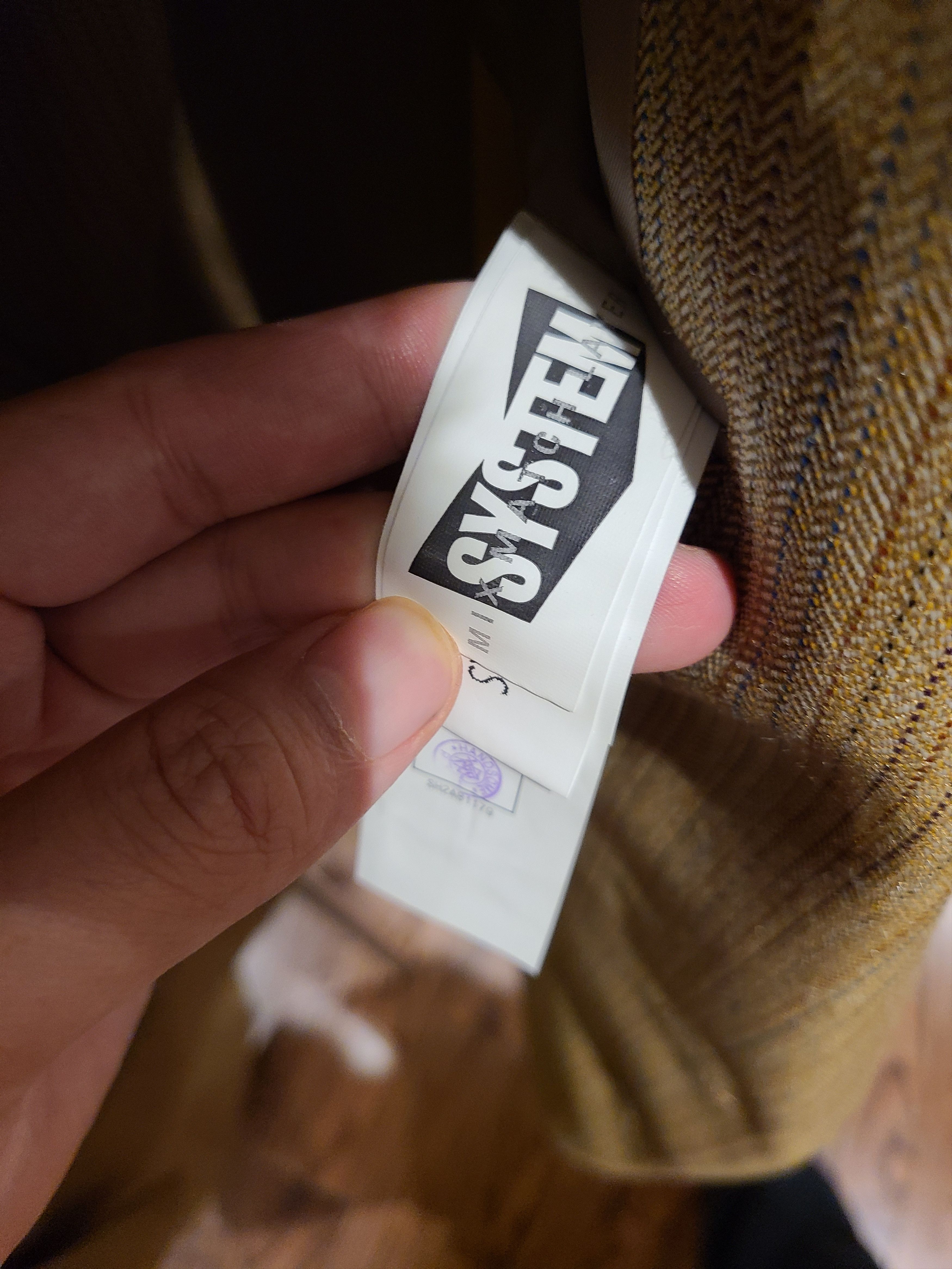 System BTS Worn Suit Size 44R - 7 Thumbnail