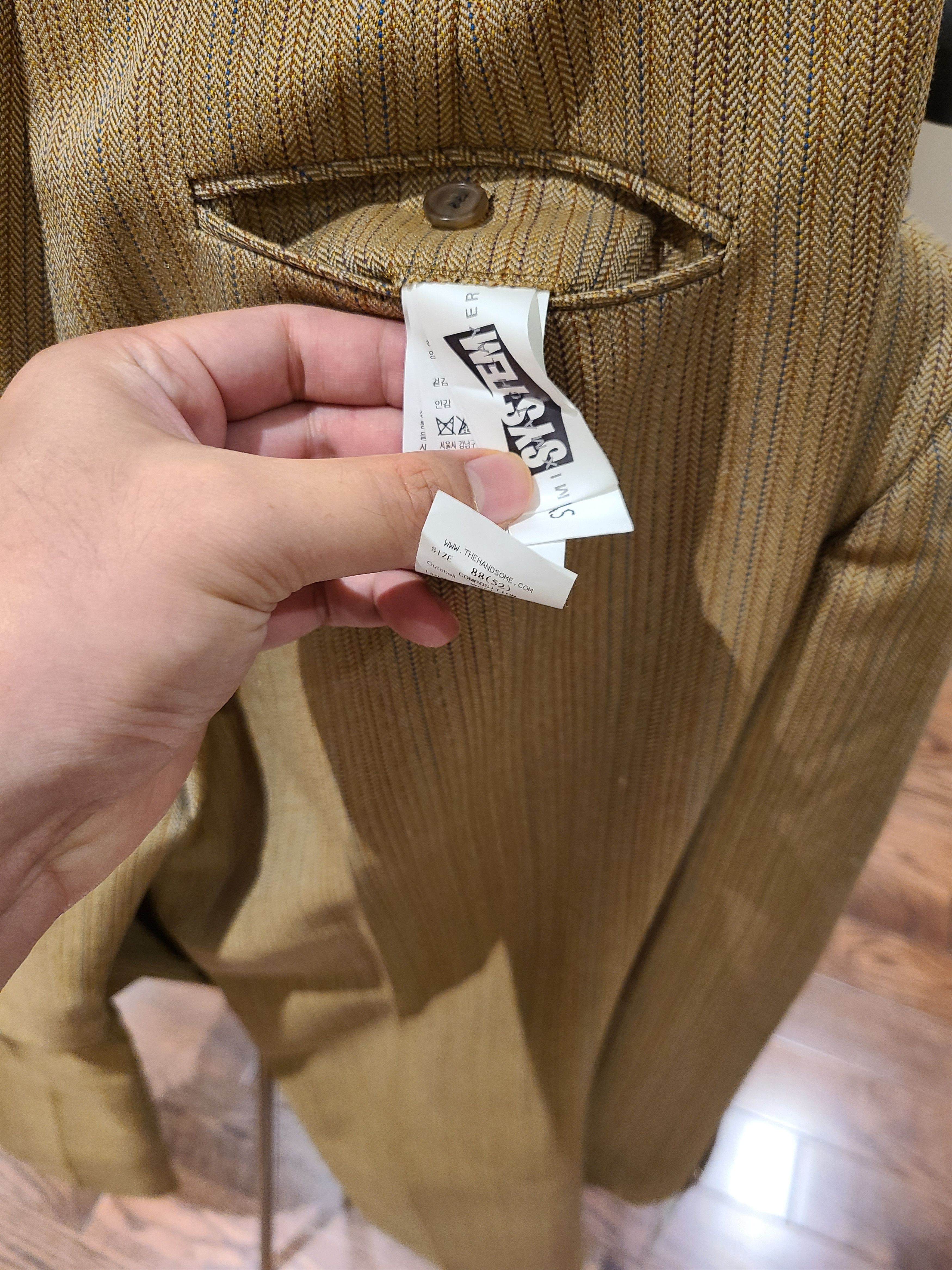 System BTS Worn Suit Size 44R - 13 Thumbnail