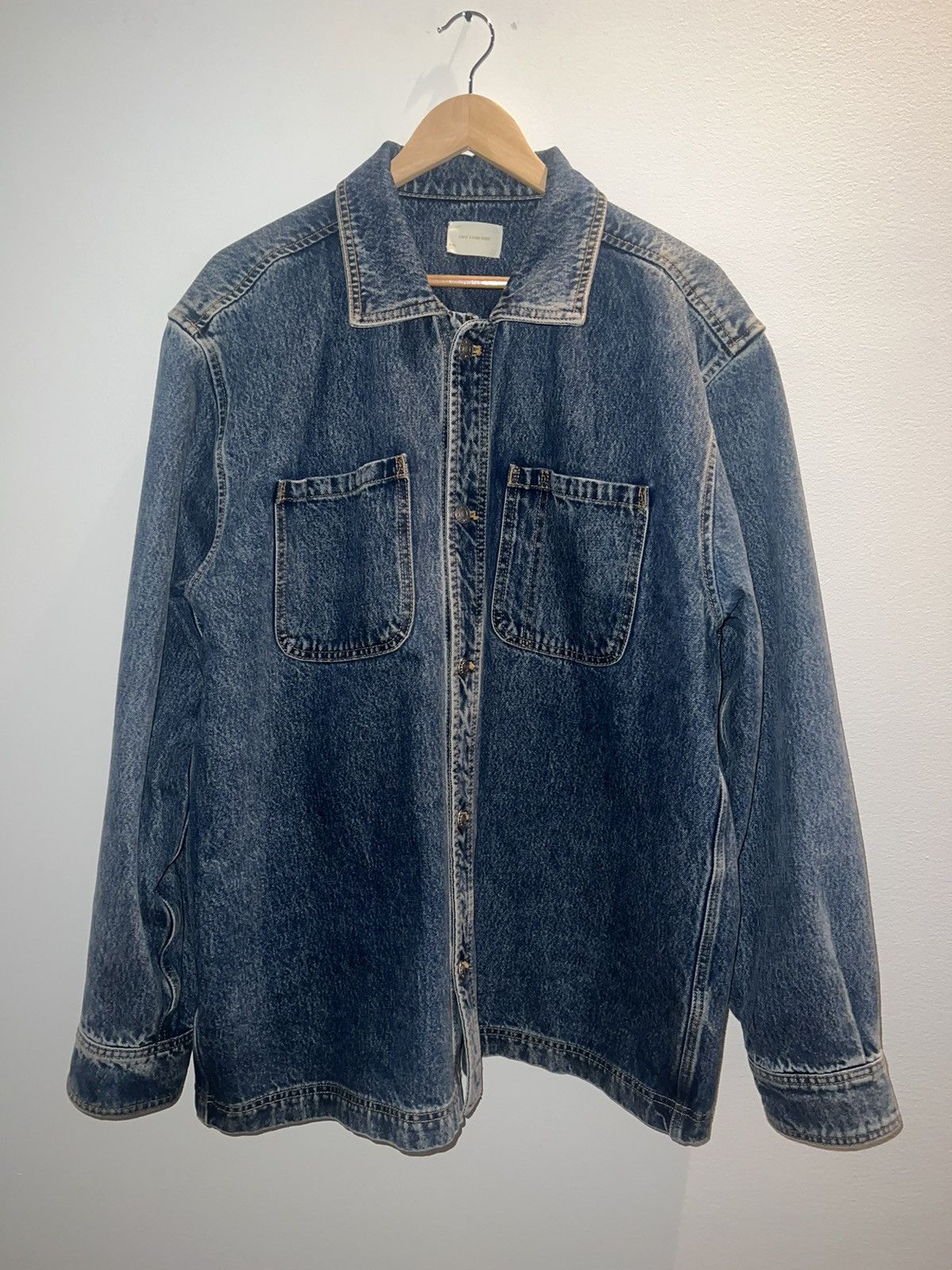 Aime Leon Dore Aime Leon Dore Denim Overshirt Fall/Winter 2021 Size US XXL / EU 58 / 5 - 2 Thumbnail