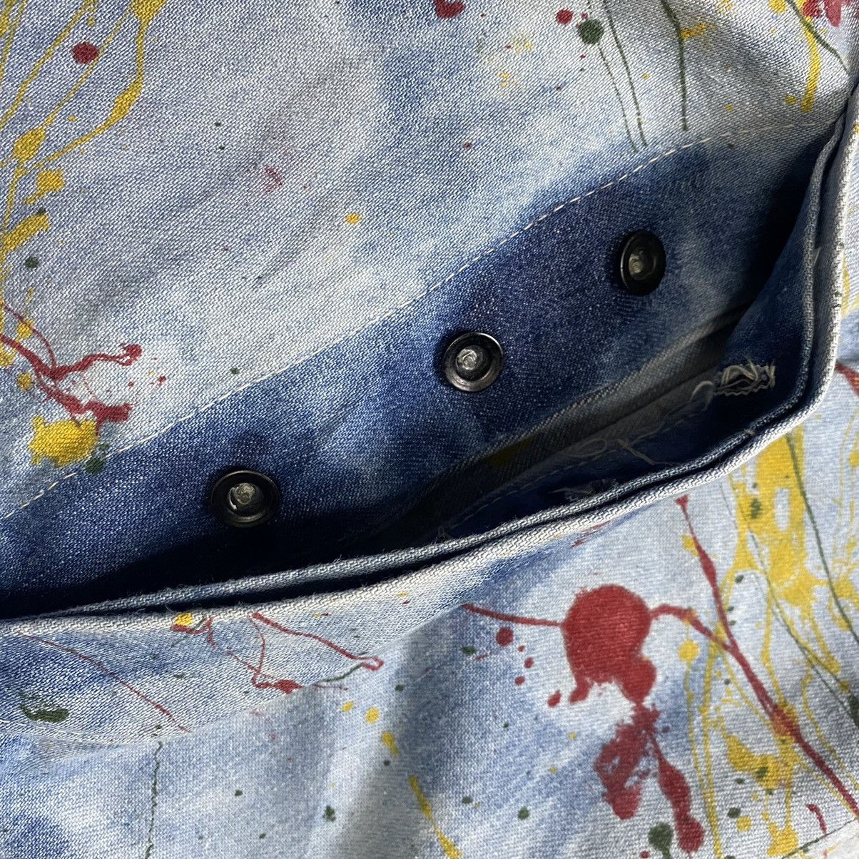 Big Mac × Vintage Big Mac square bak by Jc Penney paint splatted bib overall Size US 40 / EU 56 - 14 Thumbnail