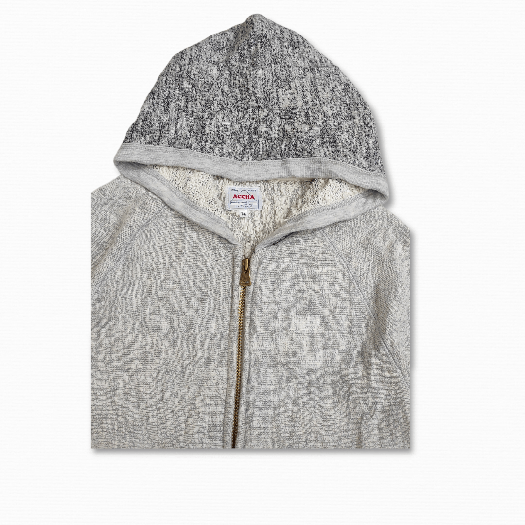Japanese Brand Archive ACCHA WAREHOUSE UNITY MADE ZIP UP HOODIE Size US M / EU 48-50 / 2 - 10 Thumbnail