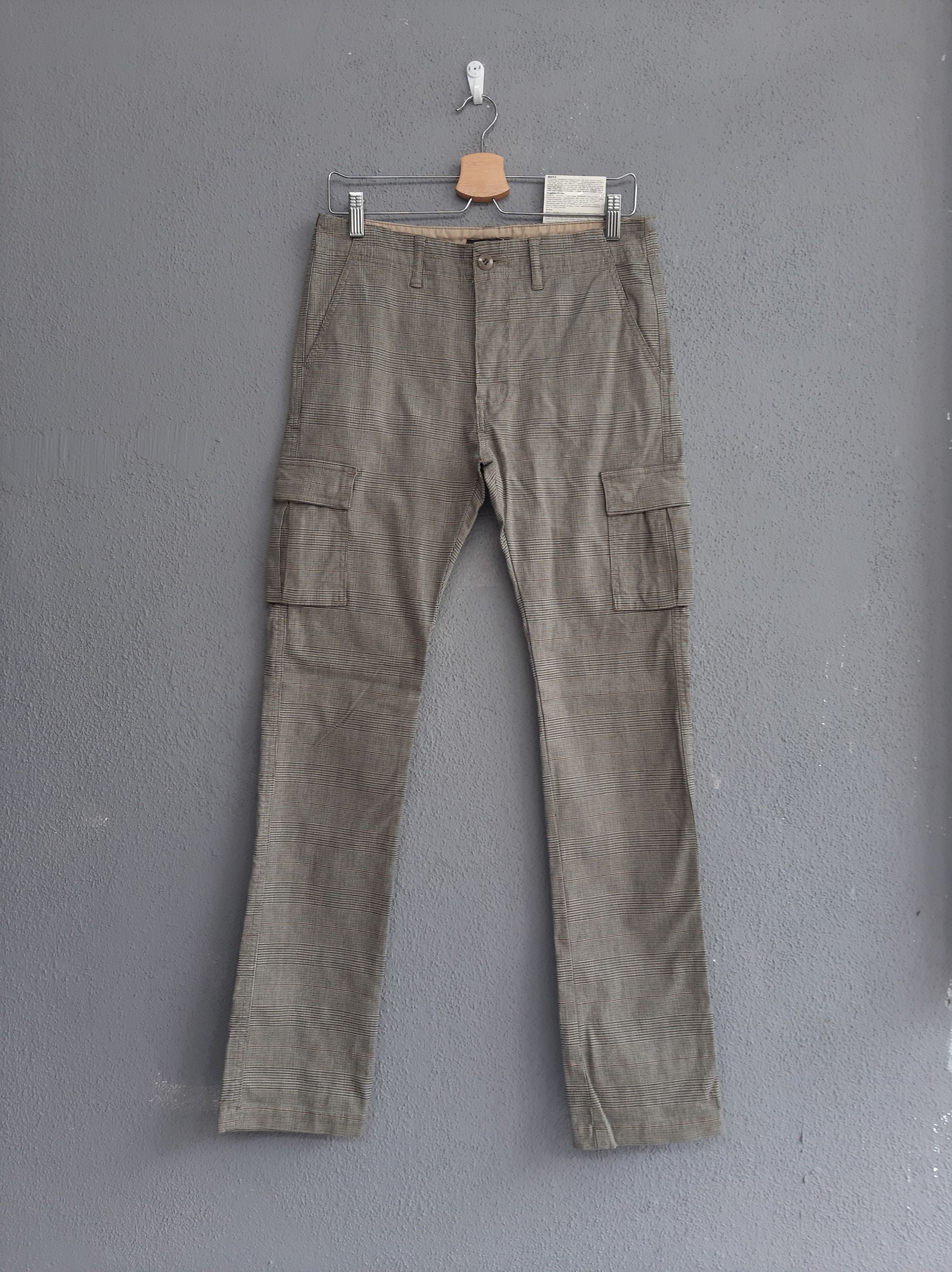 image of Beams Plus x Ppfm Beams Fully Checkered Bondage Cargo Pant, Men's (Size 31)