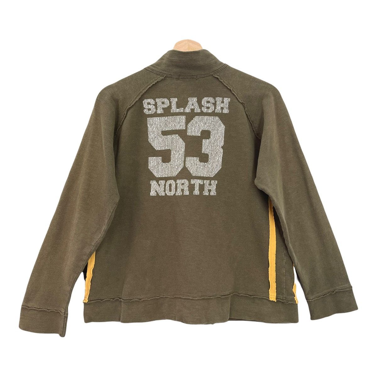 Japanese Brand Nice Design‼️SPLASH Zipper Sweater Style.. Size S Size US M / EU 48-50 / 2 - 1 Thumbnail