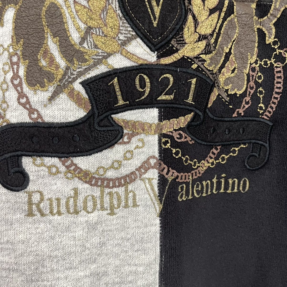 Valentino 90s Rudolph Valentino Big Logo Embroidered Sweater Size M Size US M / EU 48-50 / 2 - 6 Thumbnail