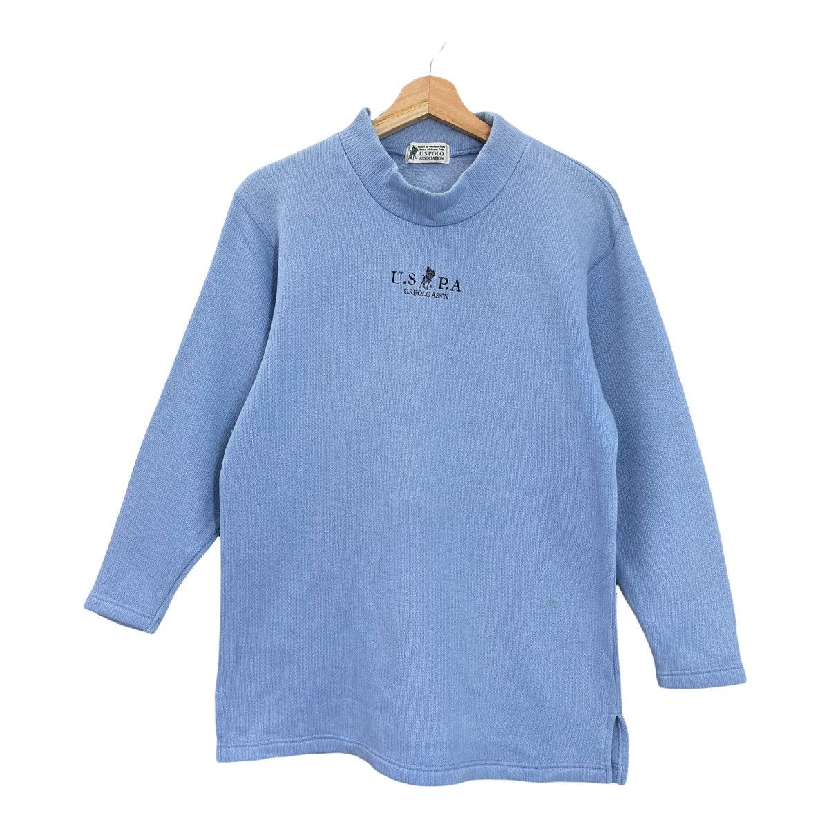 U.S. Polo Assn. 90s Us Polo Embroided Big Logo Crewneck Sweatshirt size M Size US M / EU 48-50 / 2 - 3 Thumbnail