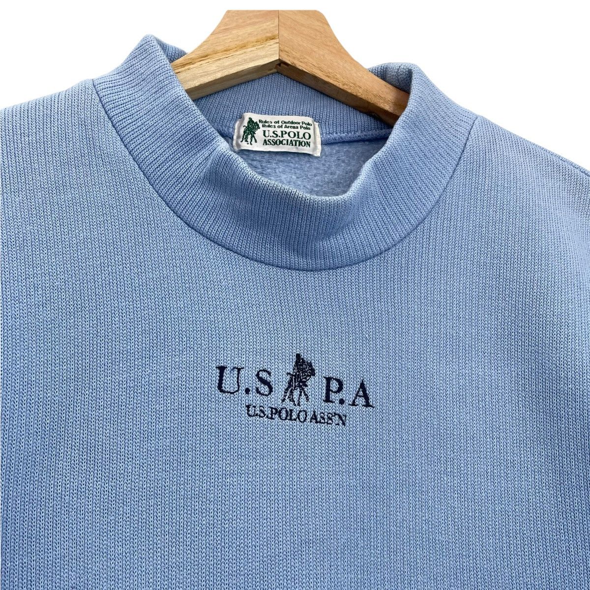 U.S. Polo Assn. 90s Us Polo Embroided Big Logo Crewneck Sweatshirt size M Size US M / EU 48-50 / 2 - 5 Thumbnail