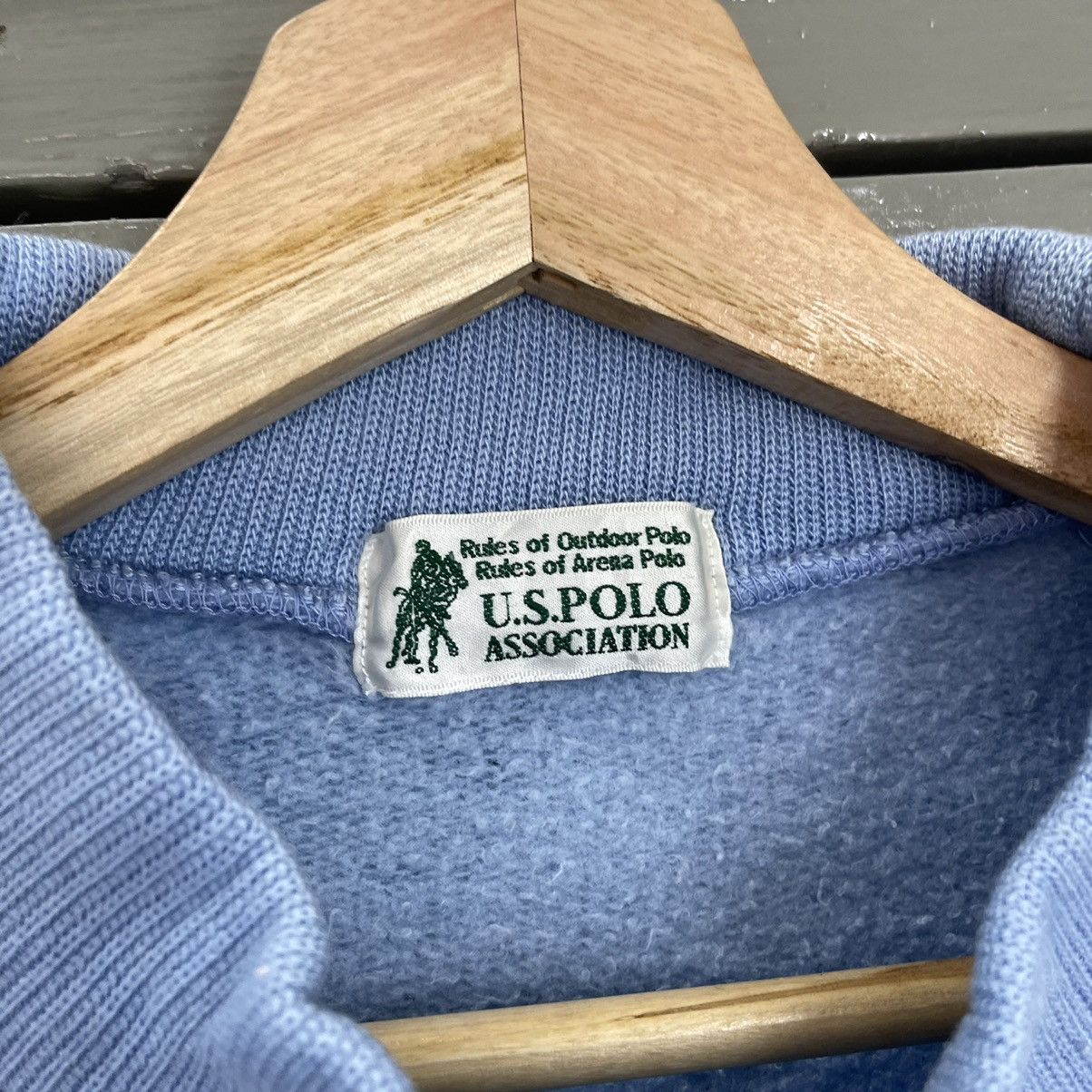 U.S. Polo Assn. 90s Us Polo Embroided Big Logo Crewneck Sweatshirt size M Size US M / EU 48-50 / 2 - 8 Thumbnail
