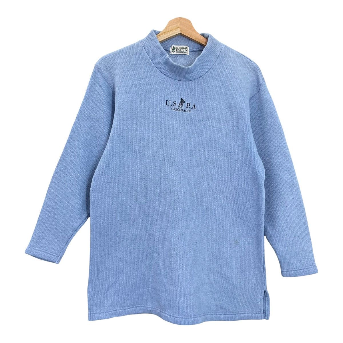 U.S. Polo Assn. 90s Us Polo Embroided Big Logo Crewneck Sweatshirt size M Size US M / EU 48-50 / 2 - 1 Thumbnail