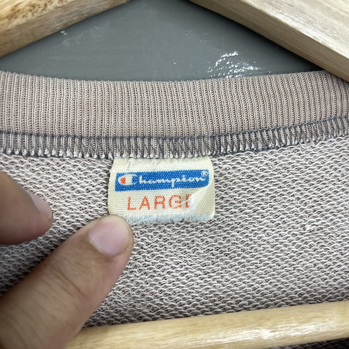 Champion 80s Champion Blue Bar Neo Sporty California Sweatshirt Sz L Size US L / EU 52-54 / 3 - 8 Thumbnail
