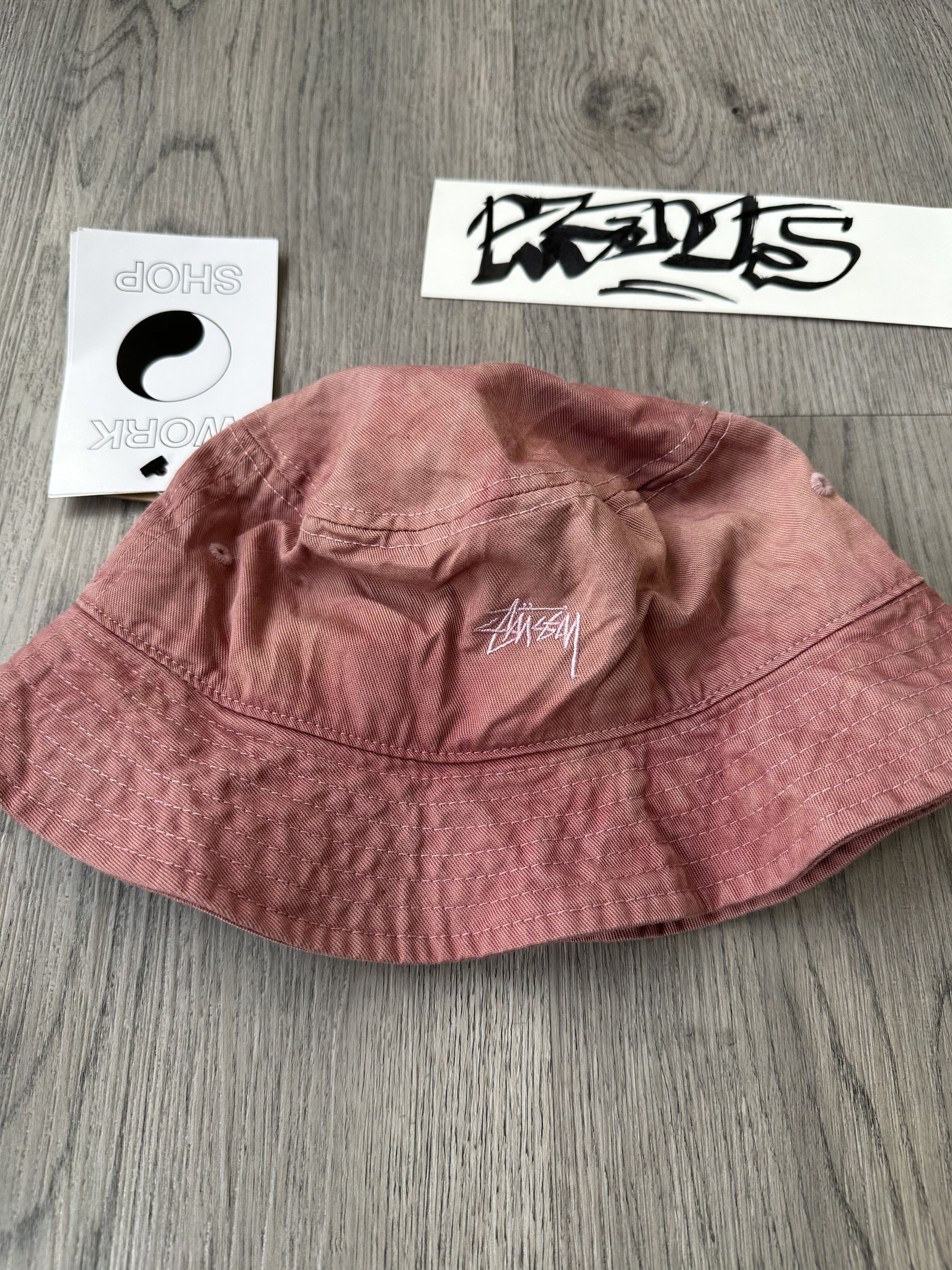 Our Legacy × Stussy Stussy x Our Legacy Hand Dyed Twill Bucket Hat - Size S/M Size ONE SIZE - 3 Thumbnail