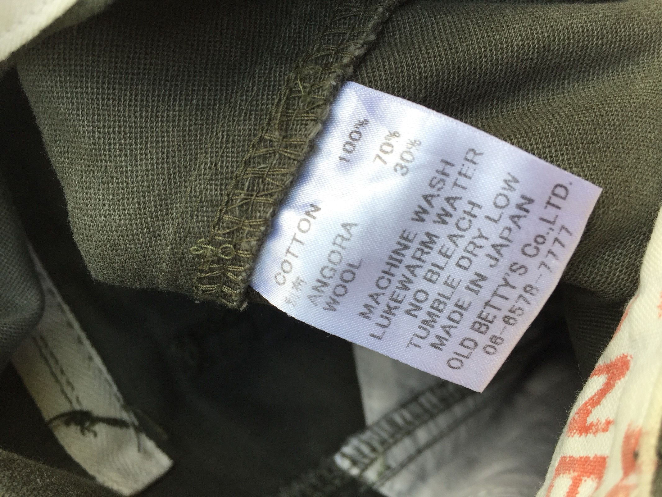 Japanese Brand Japanese Brand Old Betty’s Green Fatigue Pant Kapital Style Size US 29 - 11 Thumbnail