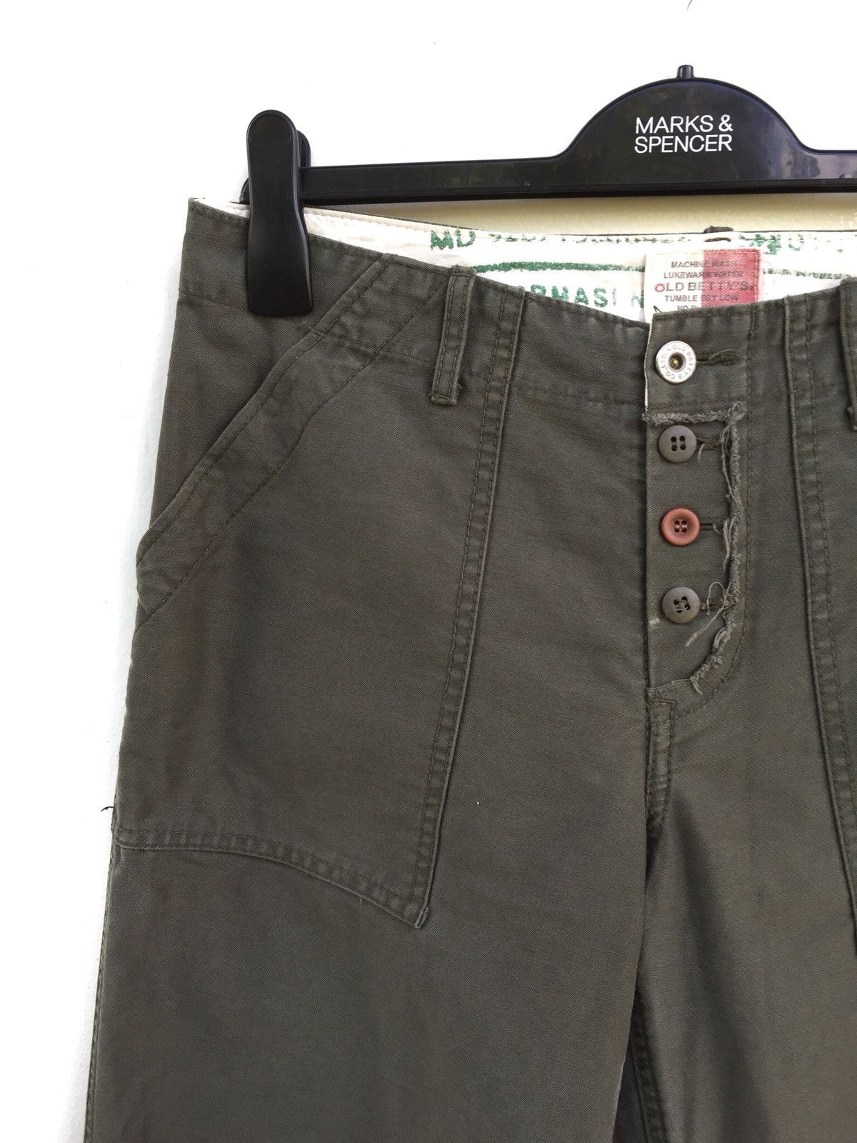 Japanese Brand Japanese Brand Old Betty’s Green Fatigue Pant Kapital Style Size US 29 - 4 Thumbnail