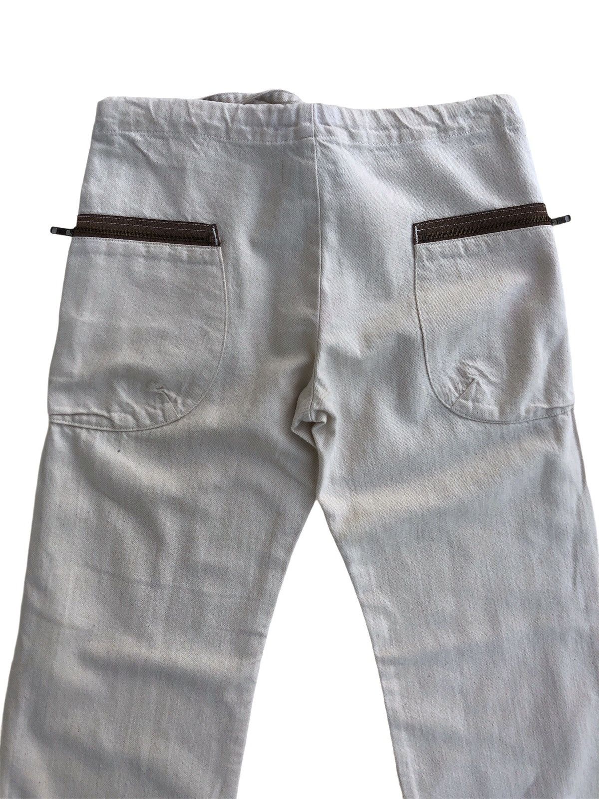 URBAN RESEARCH DOORS Urban Research Canvas Cotton Pants Zipper Pocket Size US 29 - 4 Thumbnail