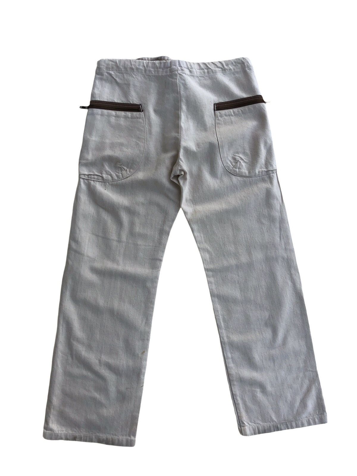 URBAN RESEARCH DOORS Urban Research Canvas Cotton Pants Zipper Pocket Size US 29 - 2 Thumbnail