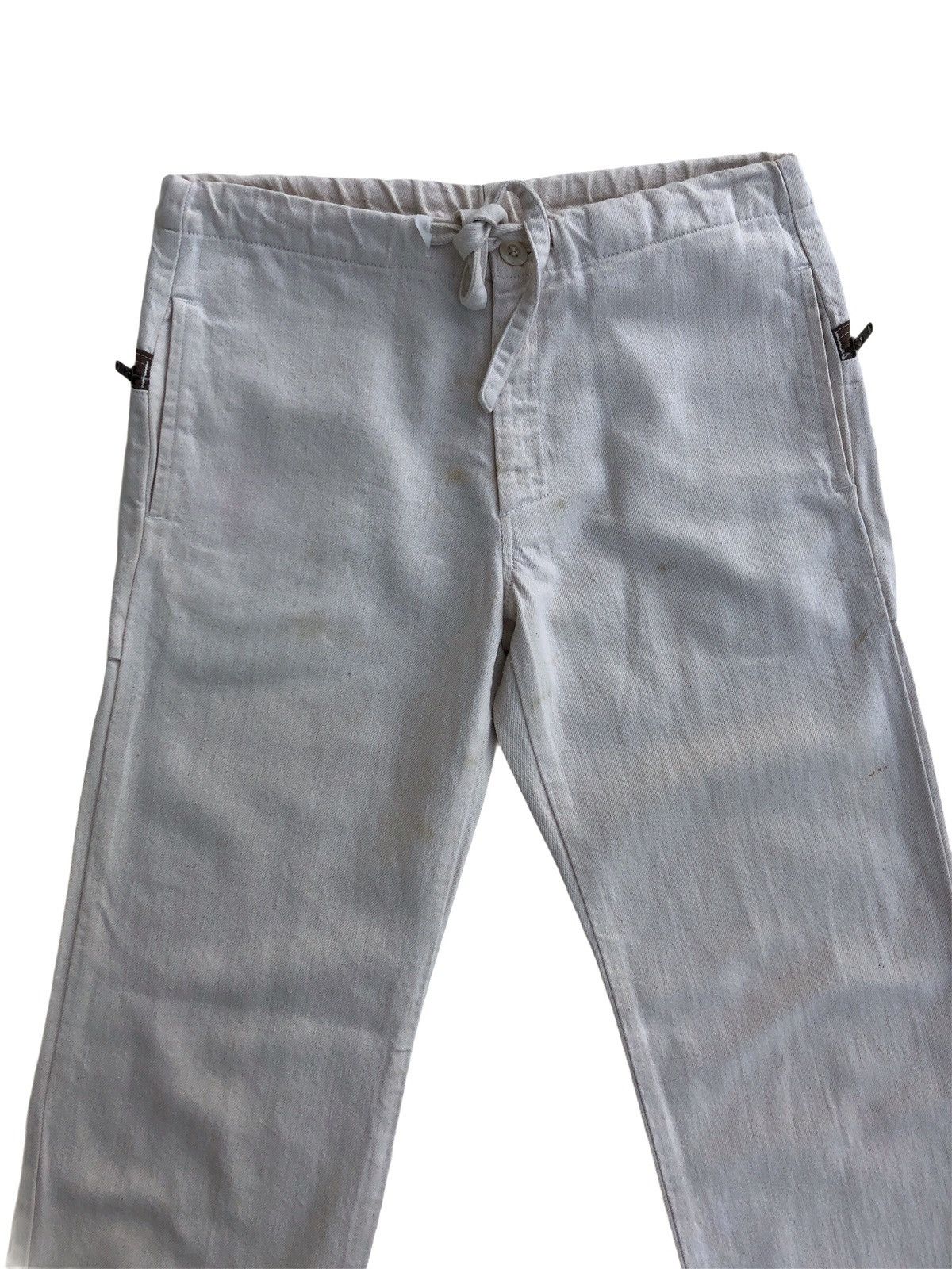 URBAN RESEARCH DOORS Urban Research Canvas Cotton Pants Zipper Pocket Size US 29 - 3 Thumbnail