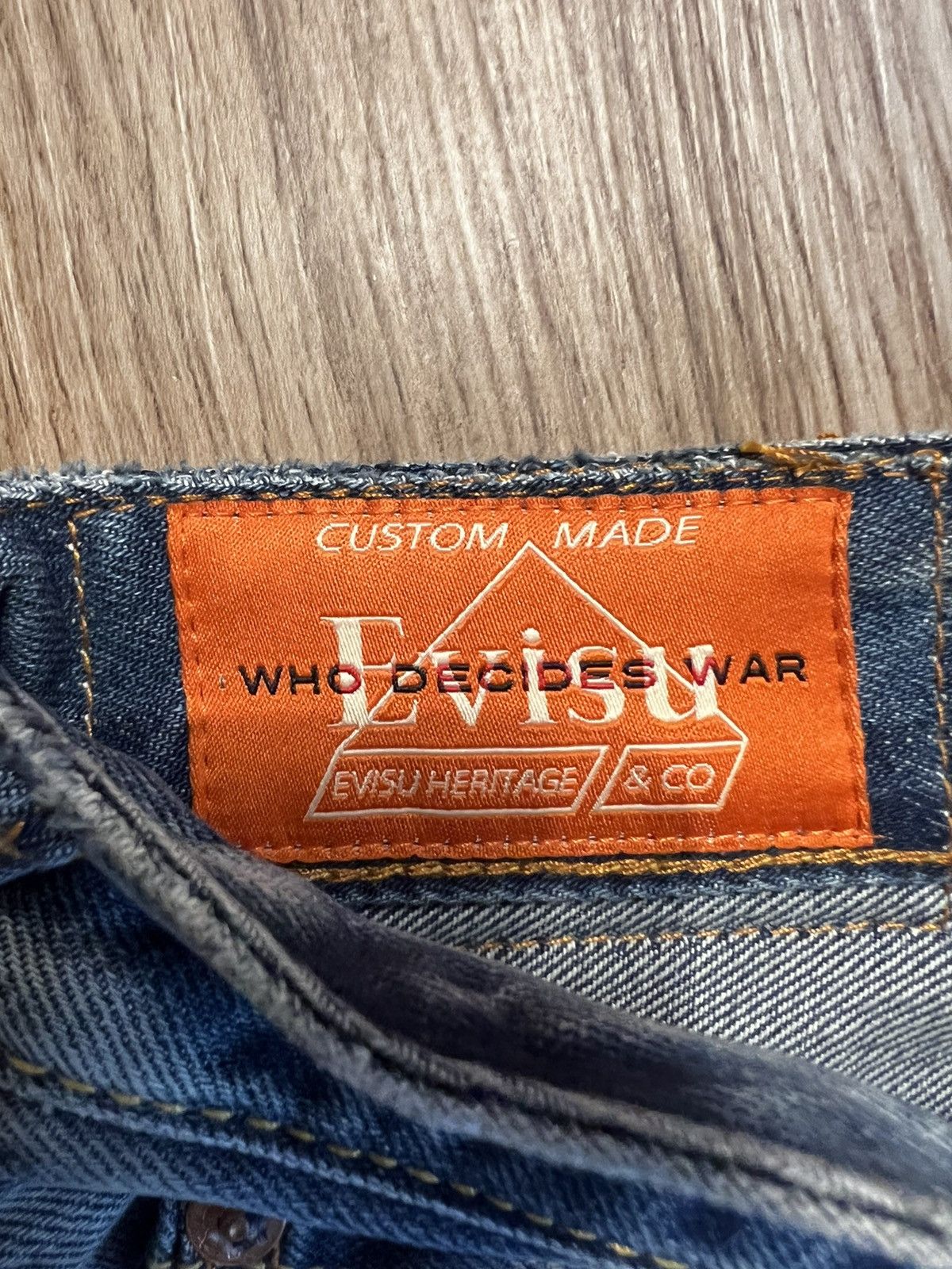 Ev Bravado × Evisu Evisu x Bravado Daicock Carrot Fit Denim Jean #2017 Size US 38 / EU 54 - 8 Thumbnail