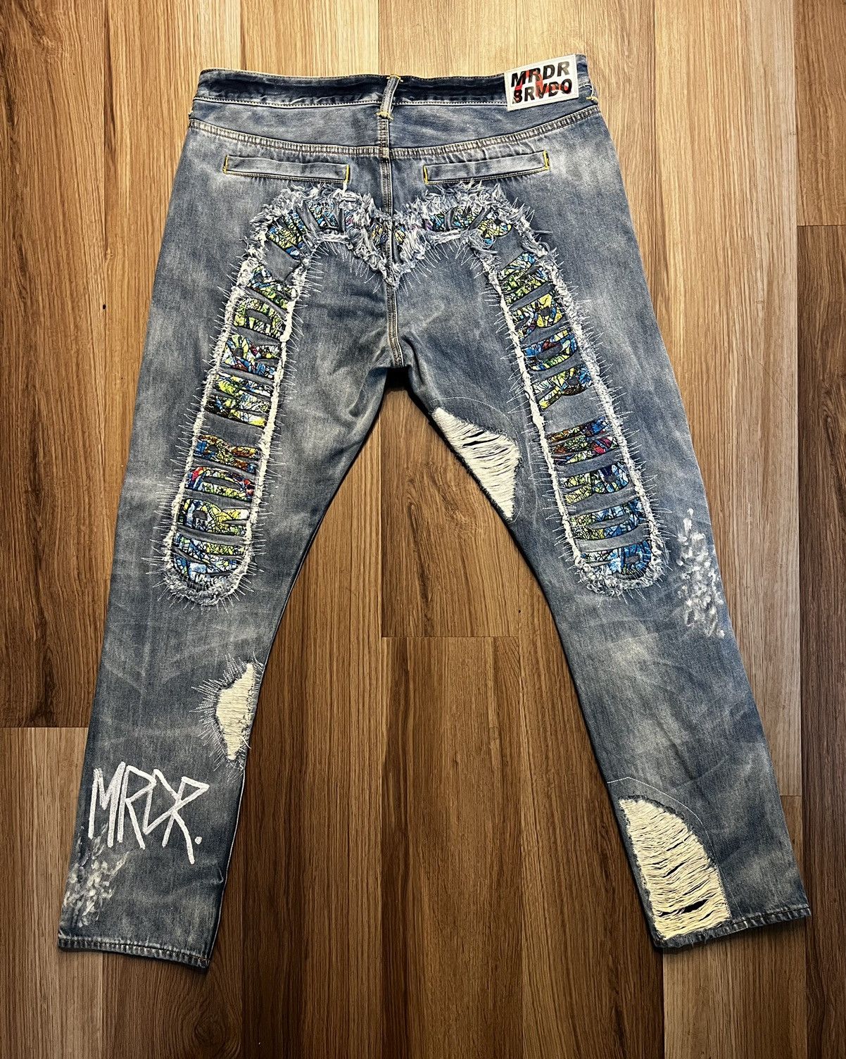 Ev Bravado × Evisu Evisu x Bravado Daicock Carrot Fit Denim Jean #2017 Size US 38 / EU 54 - 2 Thumbnail