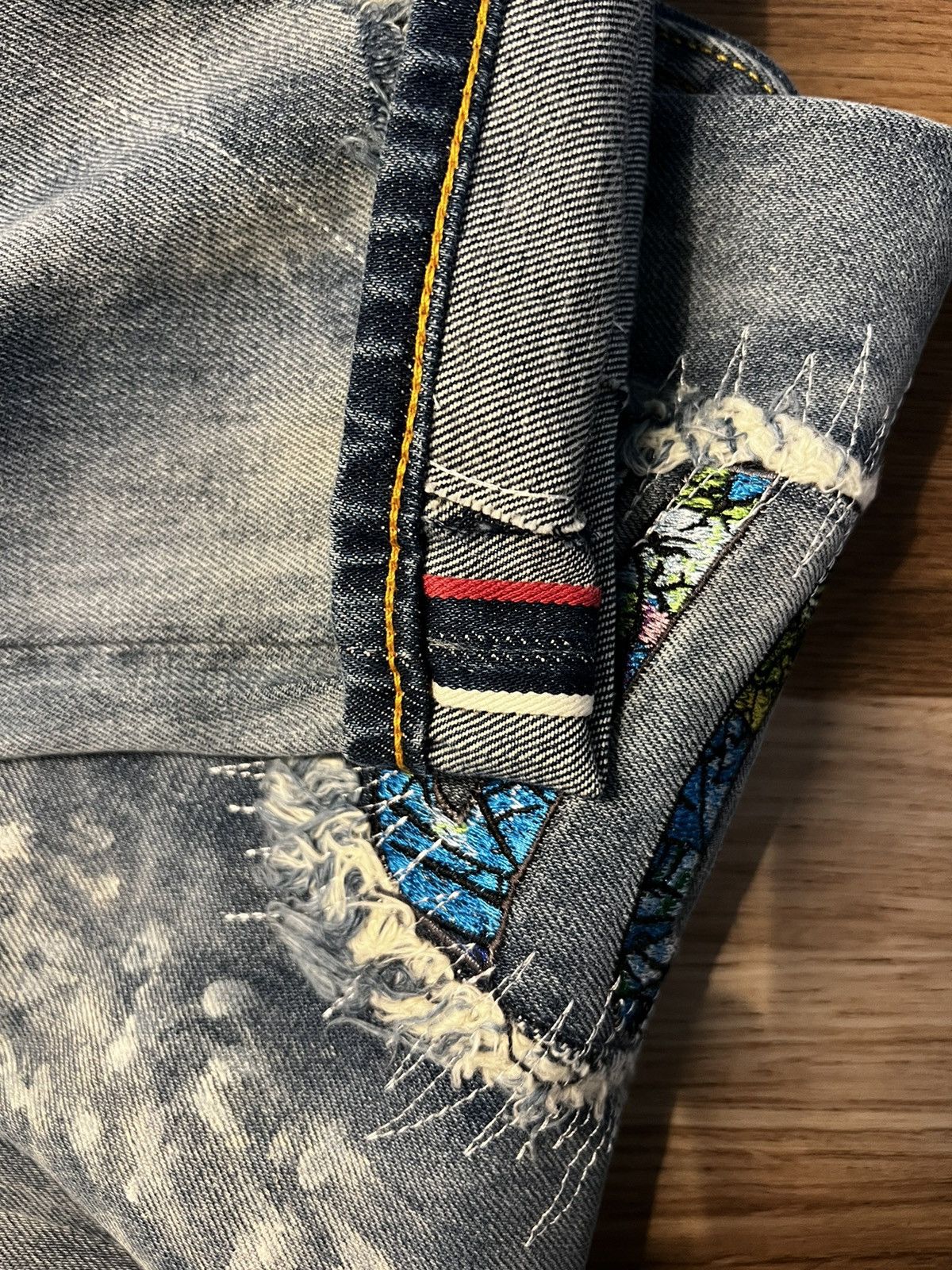 Ev Bravado × Evisu Evisu x Bravado Daicock Carrot Fit Denim Jean #2017 Size US 38 / EU 54 - 9 Thumbnail