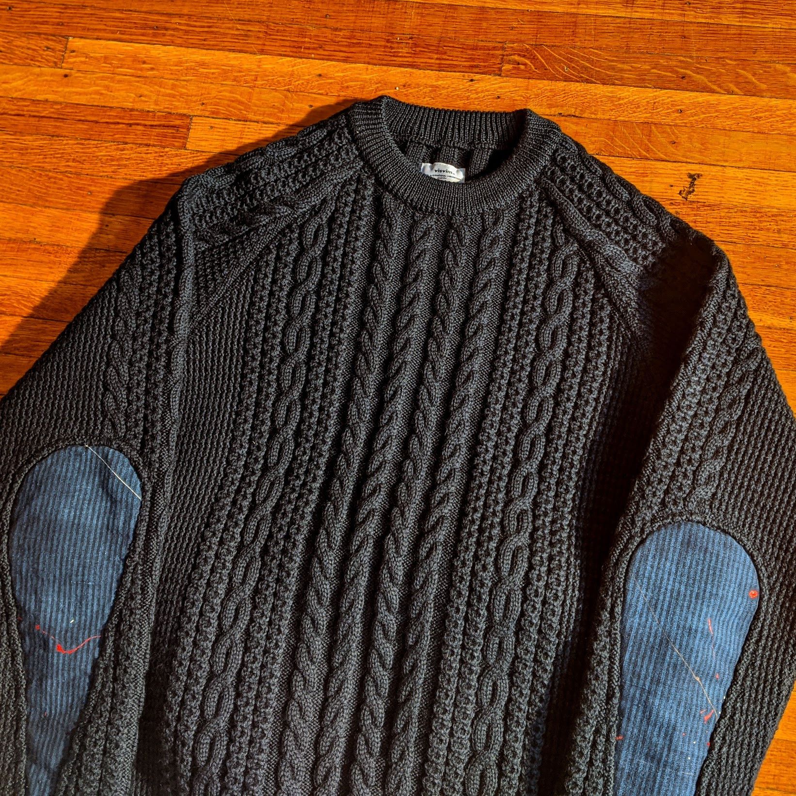 Visvim Fisherman Cable Knit Sweater | Grailed