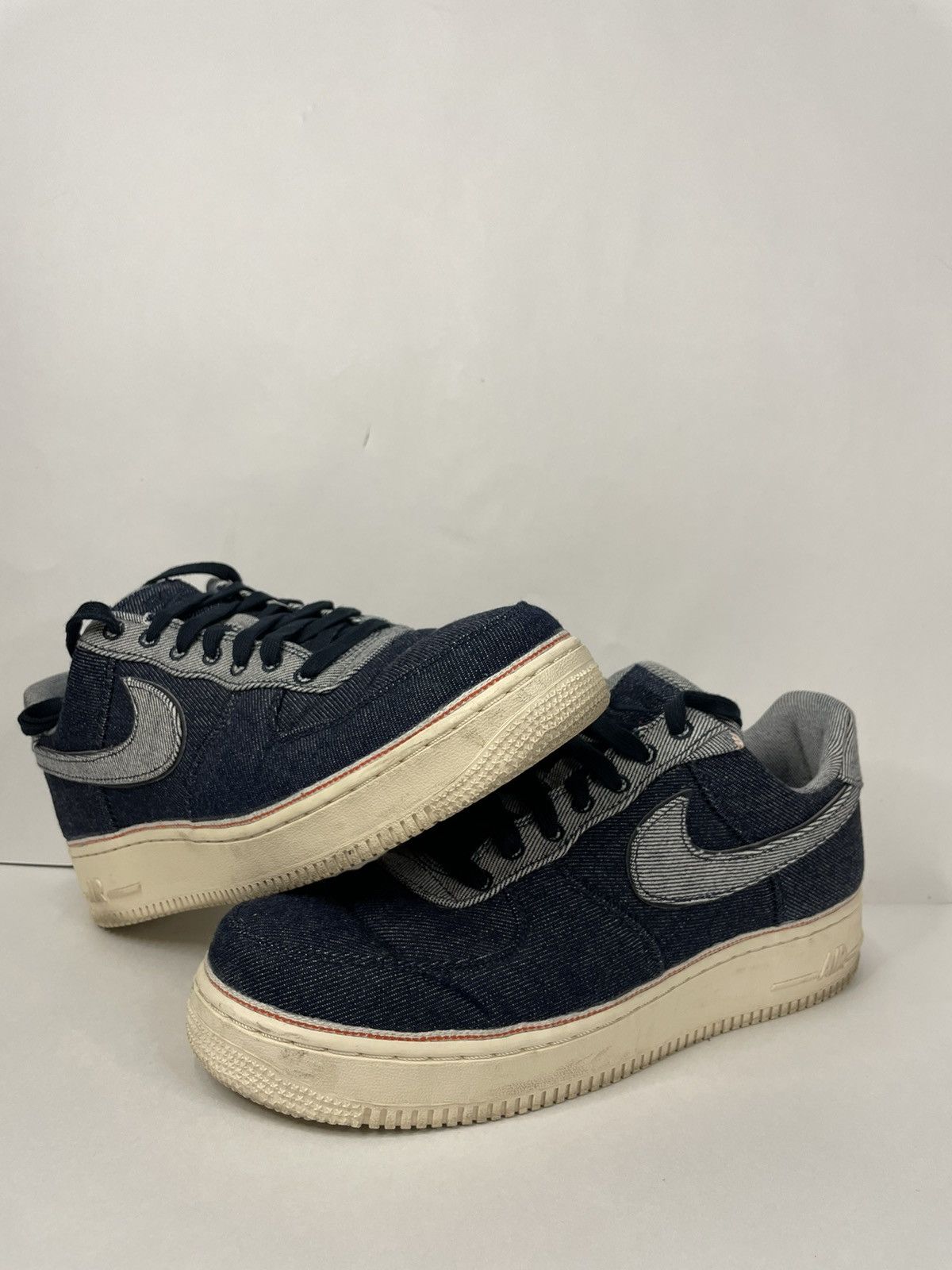 Air Force Low Premium Raw Indigo