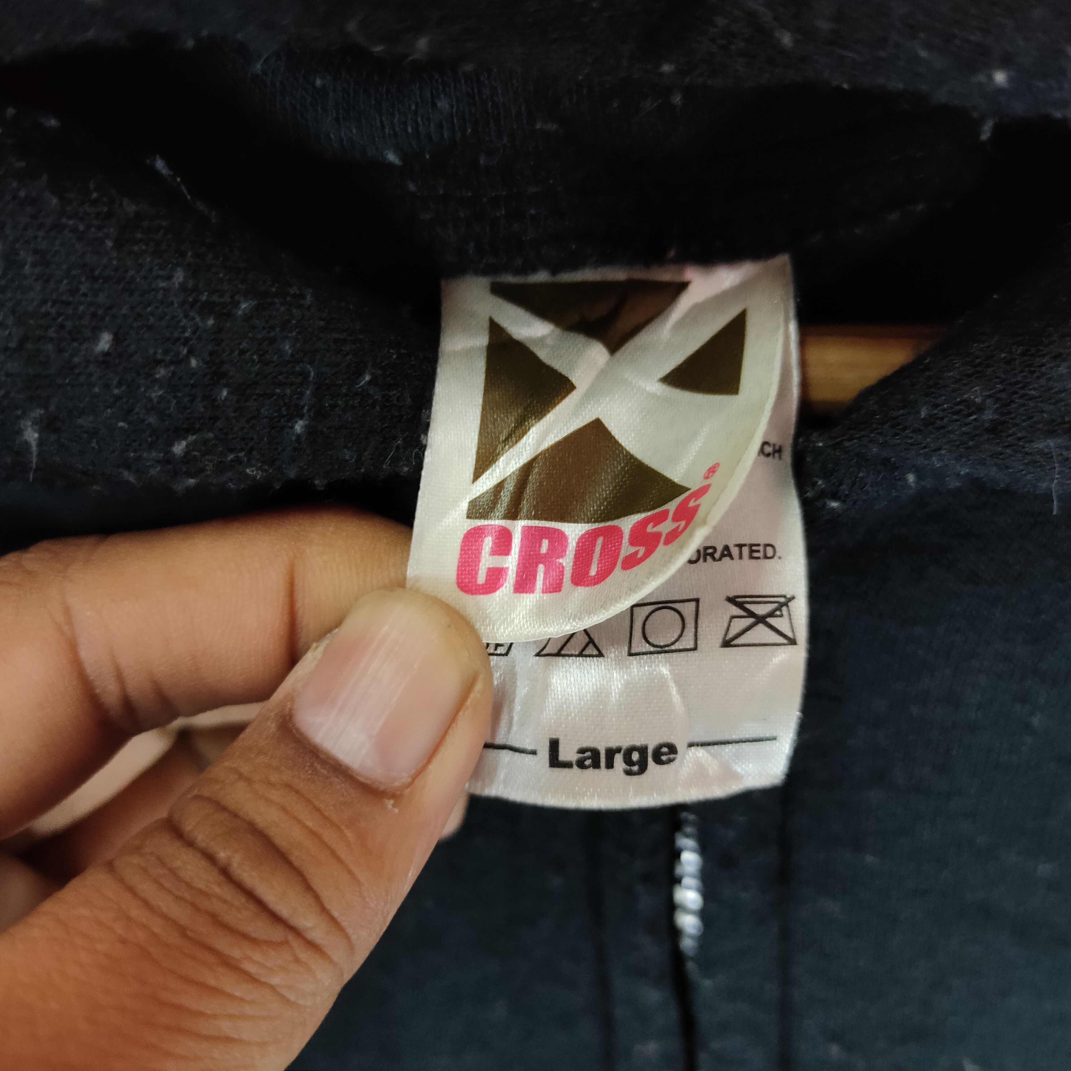 Japanese Brand UNITED FUSSA SYNDICATE Tag Cross L Size Hoodie Sweater Size US L / EU 52-54 / 3 - 5 Thumbnail