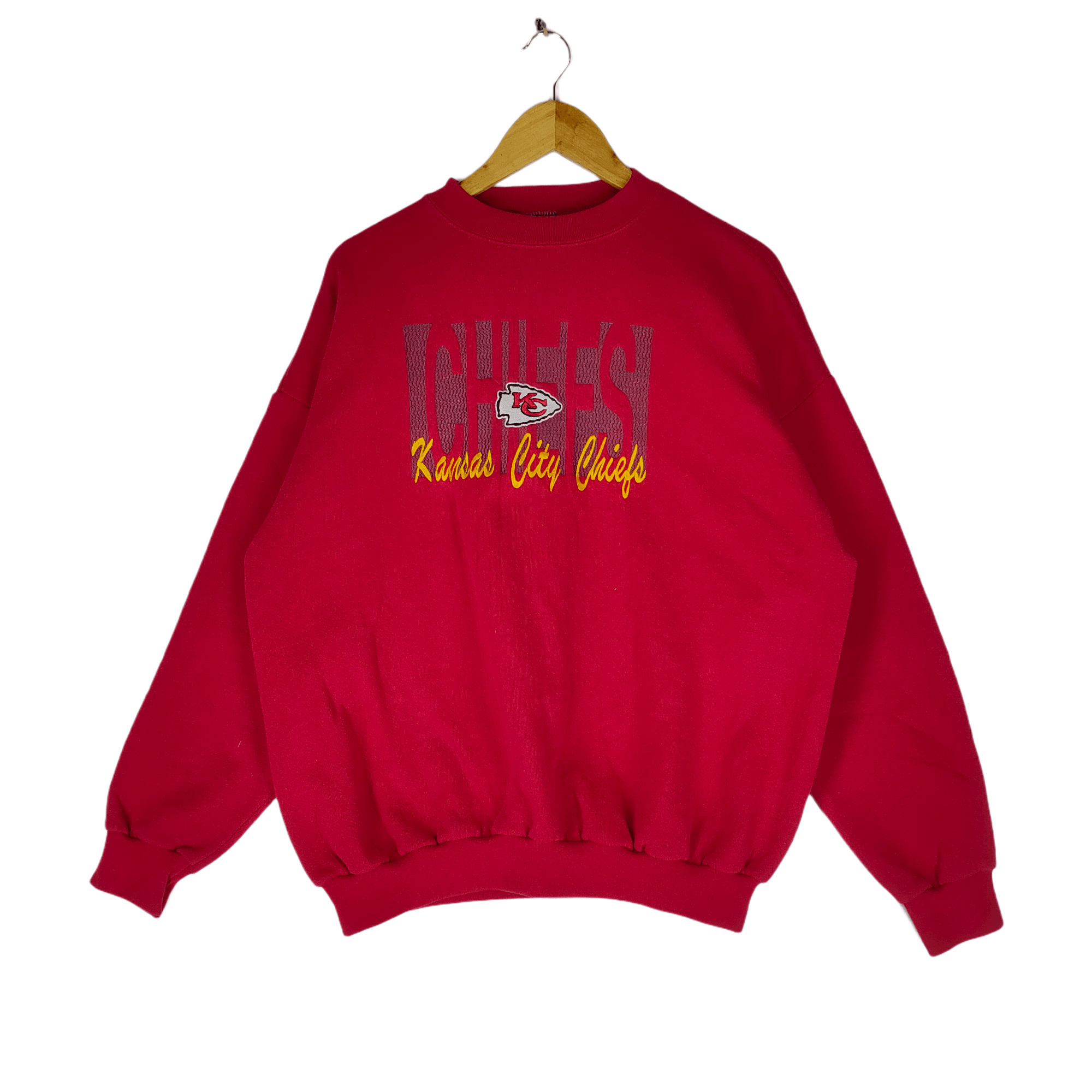 MLB Vintage KANSAS CITY CHIEF Mlb Embroidery Xl Size Sweatshirt Size US XL / EU 56 / 4 - 1 Thumbnail