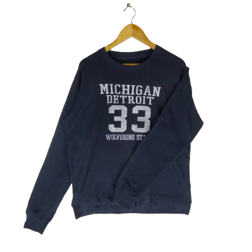 Other MICHIGAN DETROIT 33 WOLVERINE State L Size Sweatshirt Size US L / EU 52-54 / 3 - 1 Thumbnail