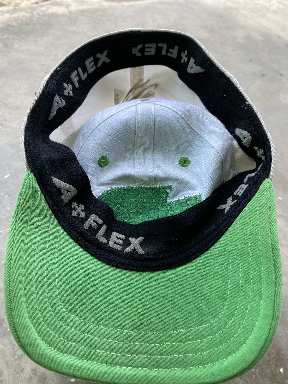 The North Face THE NORTH FACE Distressed Embroidery Flexfit Full Cap Size ONE SIZE - 5 Thumbnail
