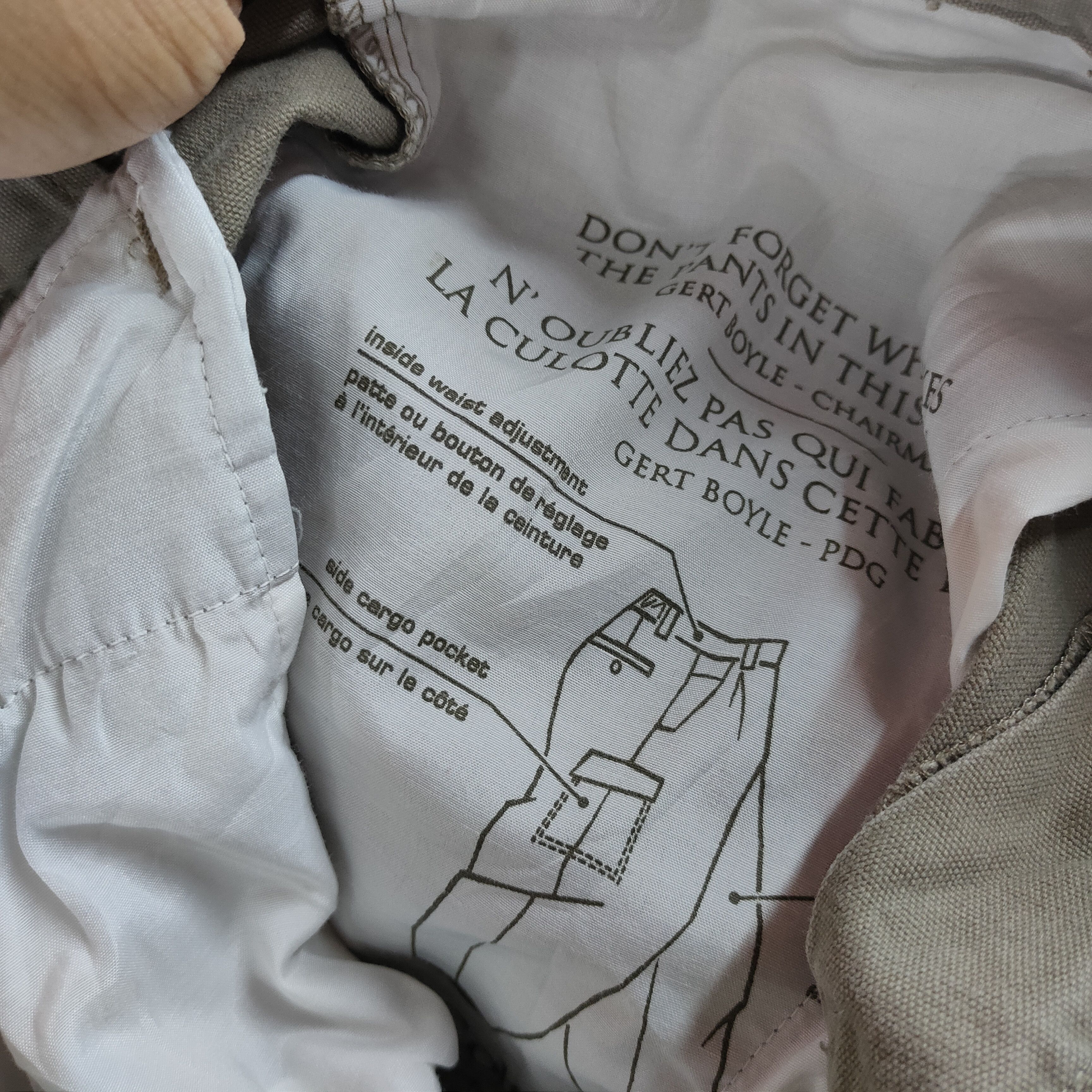 Columbia Vintage COLUMBIA CARGO PANT 6 Side Pockets Outdoor Size US 32 / EU 48 - 8 Thumbnail