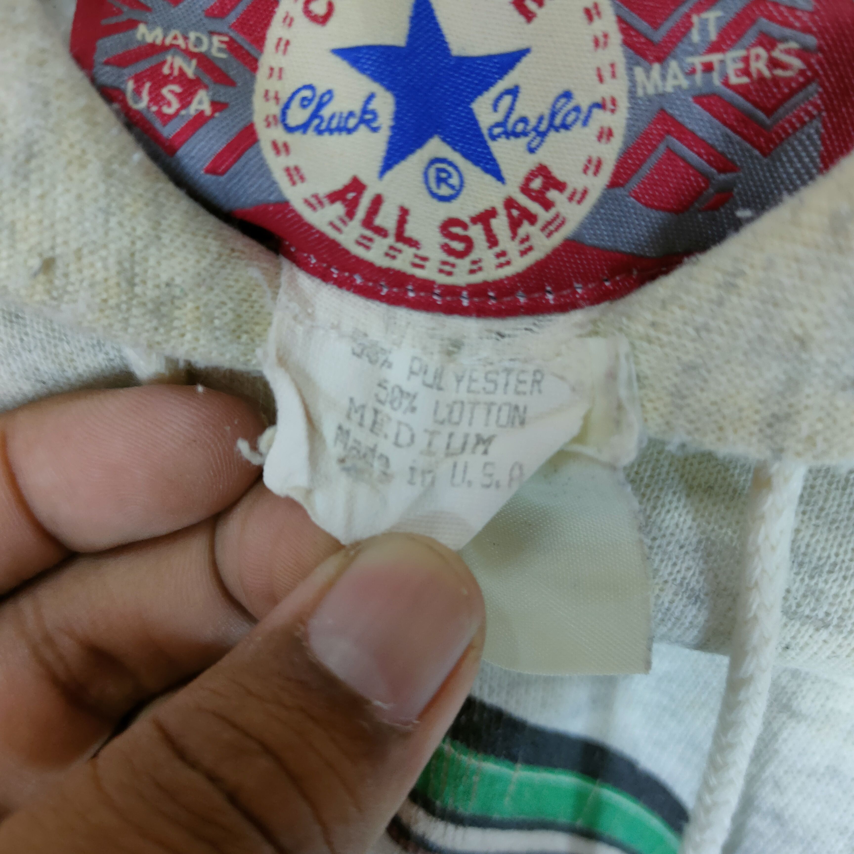 Converse Vintage 90s CONVERSE BIG LOGO Made in USA Skate Hoodie Size US M / EU 48-50 / 2 - 6 Thumbnail