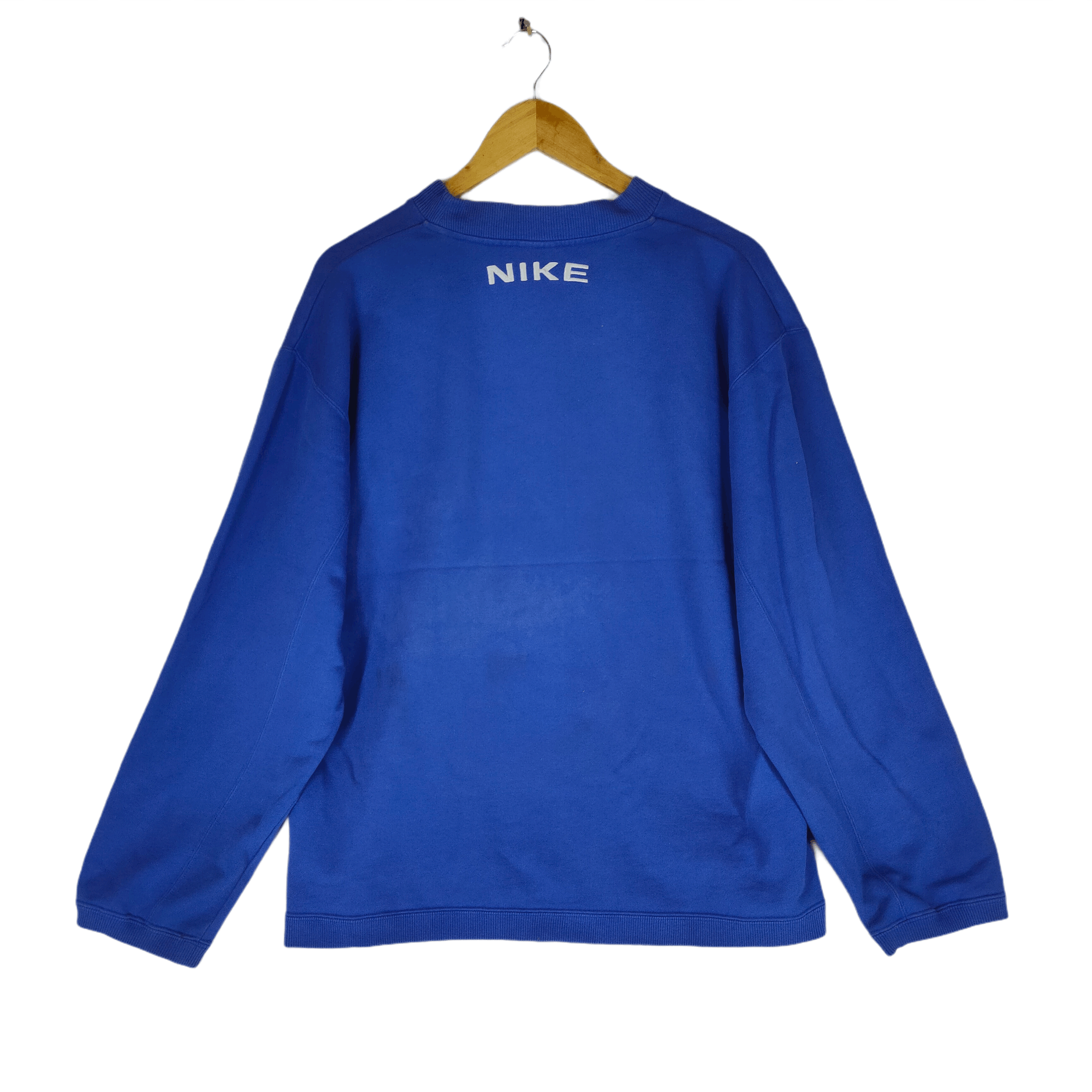 Japanese Brand Vintage NIKE DOUBLE SWOOSH Embroidery Spellout Sweatshirt Size US L / EU 52-54 / 3 - 11 Thumbnail