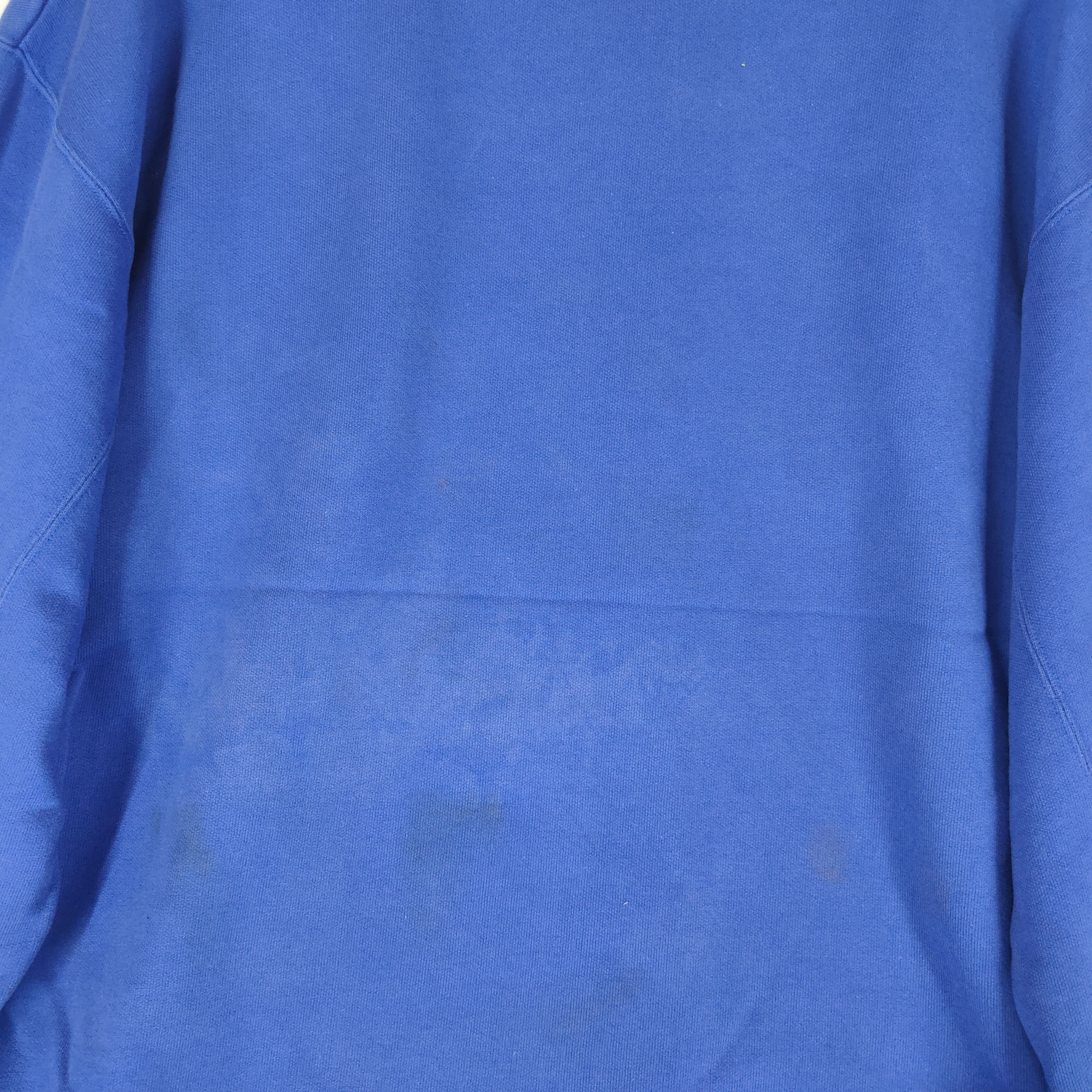 Japanese Brand Vintage NIKE DOUBLE SWOOSH Embroidery Spellout Sweatshirt Size US L / EU 52-54 / 3 - 3 Thumbnail