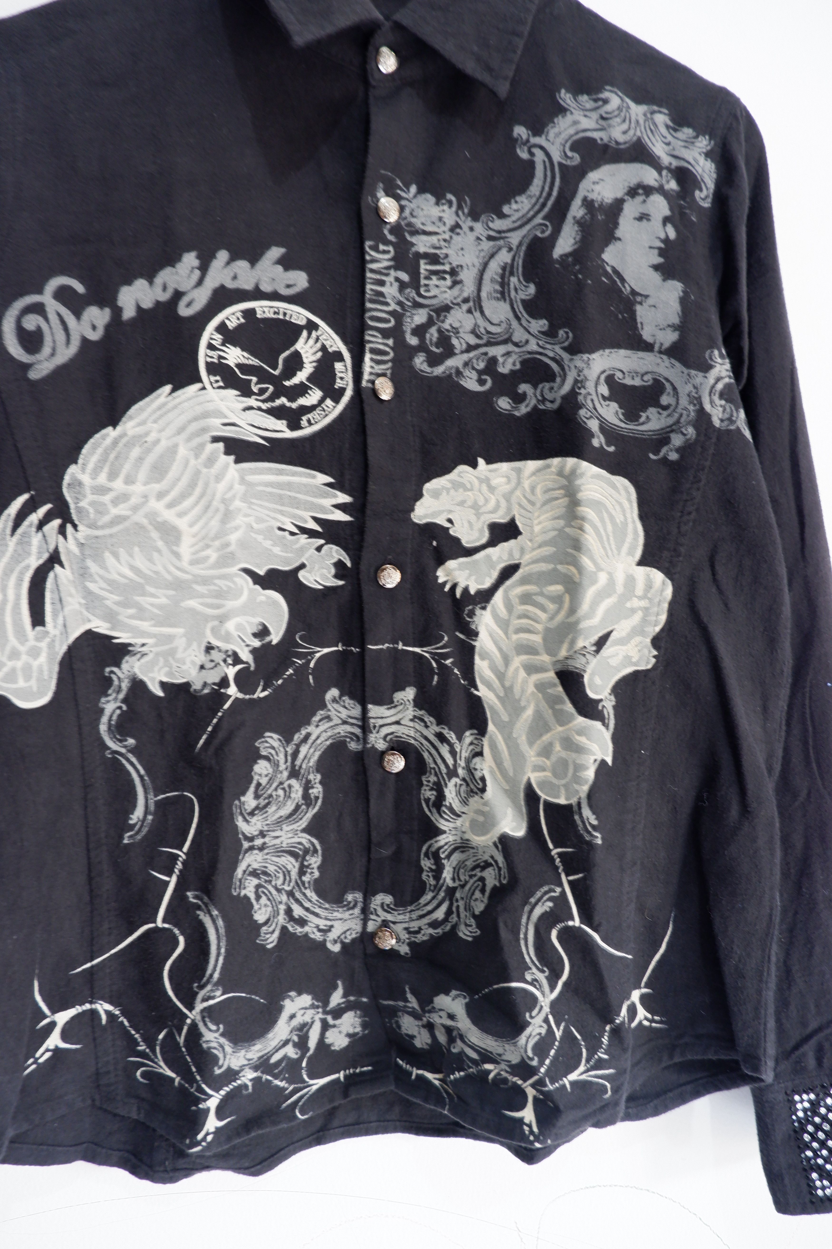 If Six Was Nine Vintage Midas Japan Brand Printed Flanel Shirt Size US S / EU 44-46 / 1 - 4 Thumbnail
