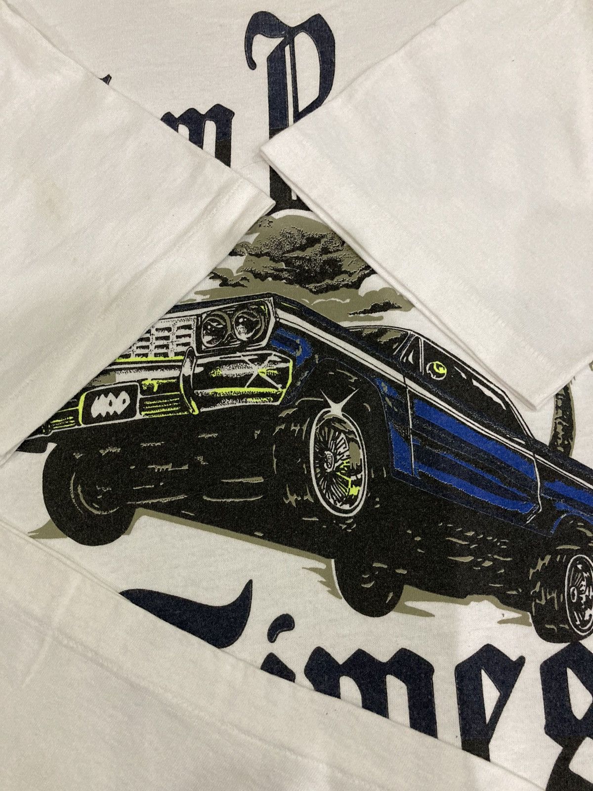 Vintage Vintage 90’s Low Rider Times T-shirt Size US XL / EU 56 / 4 - 7 Thumbnail