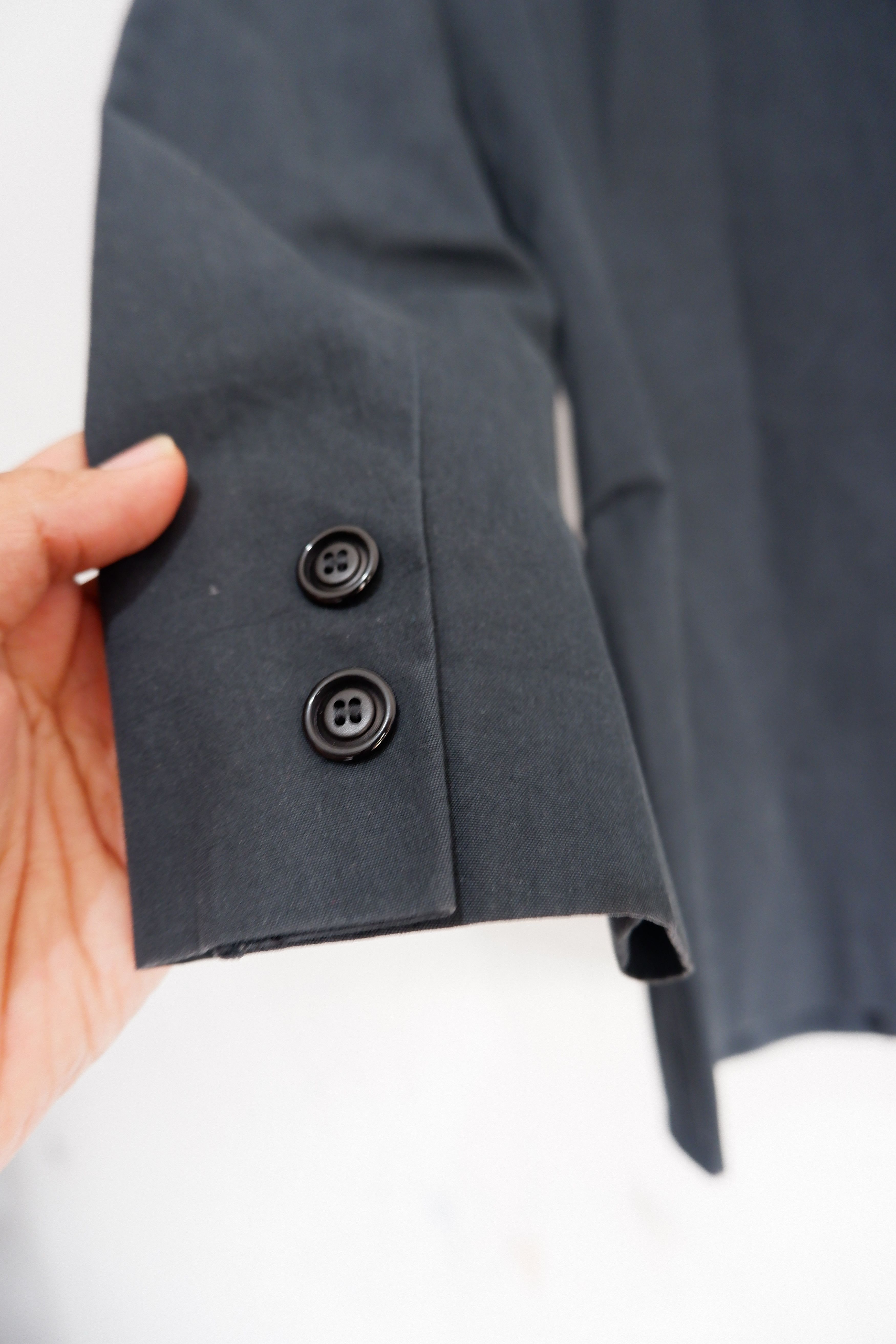 Y's Vintage Y's Yohji Yamamoto Collarless Double Breast Jacket Size M / US 6-8 / IT 42-44 - 7 Thumbnail