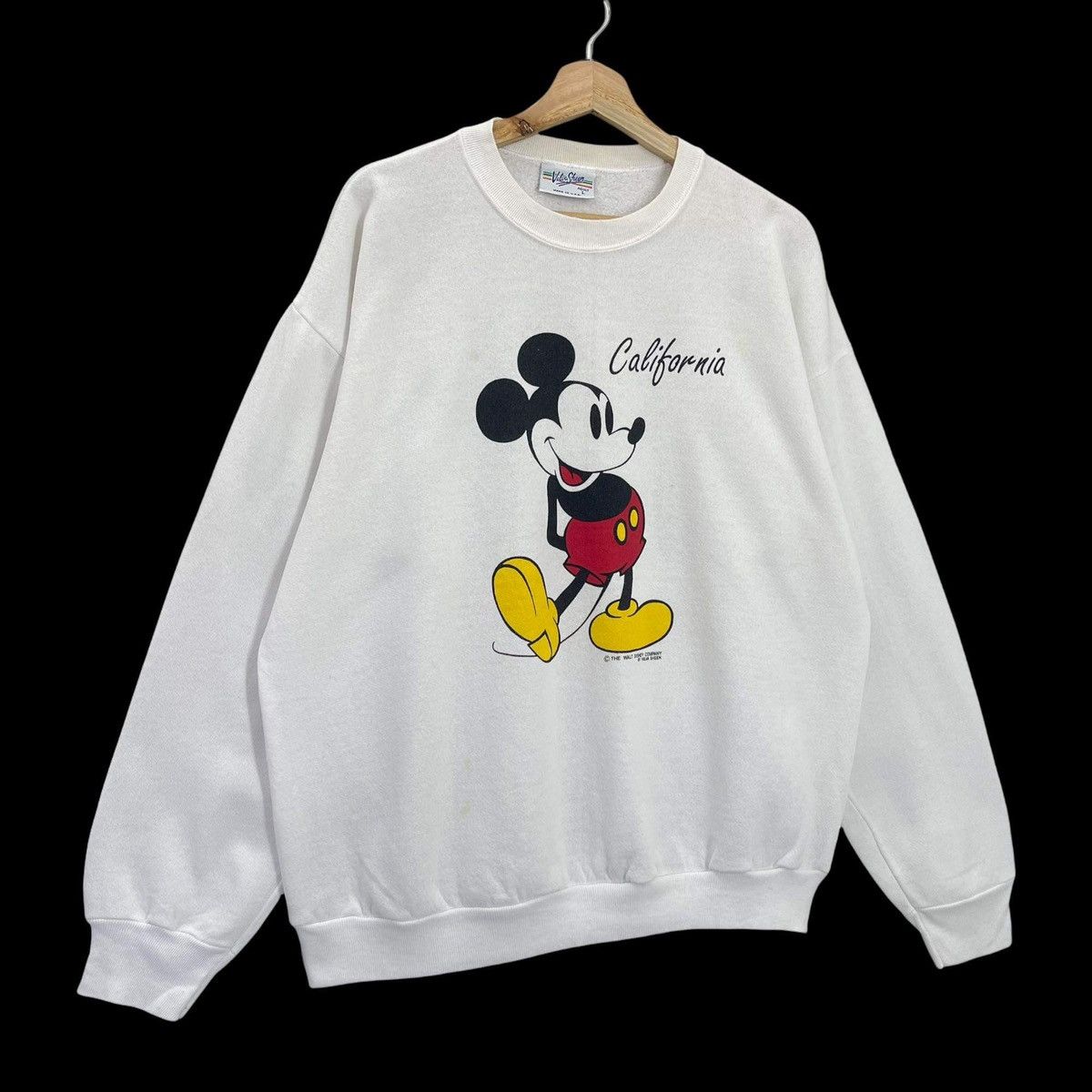 Mickey Mouse Vintage 90s Mickey Mouse Crewneck Sweatshirt Size L Size US L / EU 52-54 / 3 - 2 Thumbnail