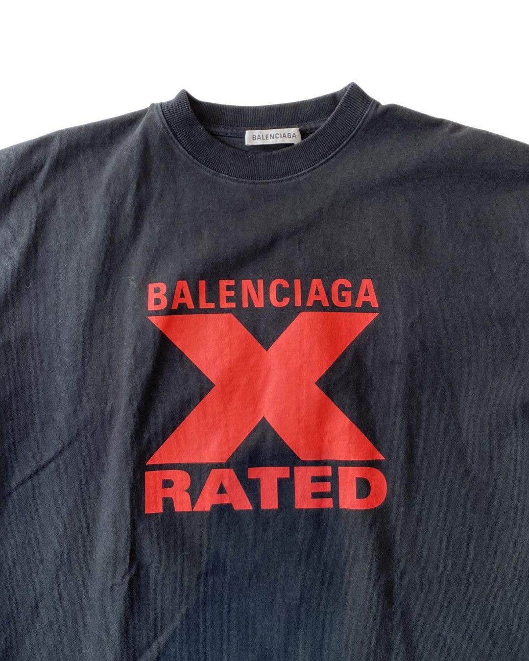 Balenciaga Balenciaga X Rated T-Shirt Size US XS / EU 42 / 0 - 6 Thumbnail