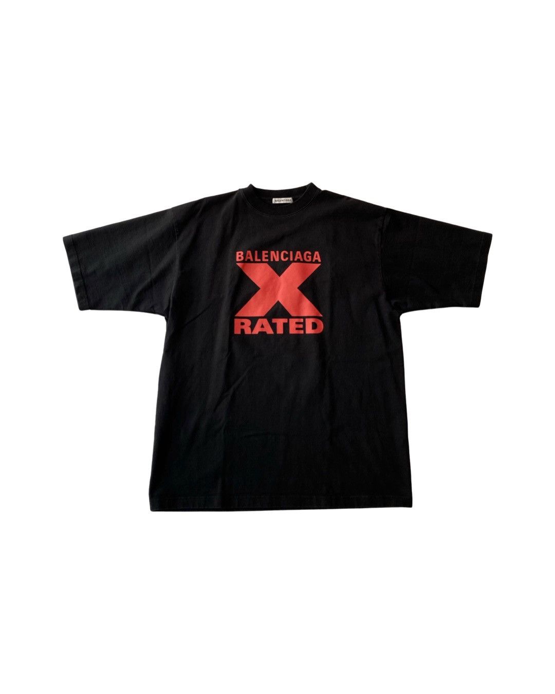 Balenciaga Balenciaga X Rated T-Shirt Size US XS / EU 42 / 0 - 1 Thumbnail