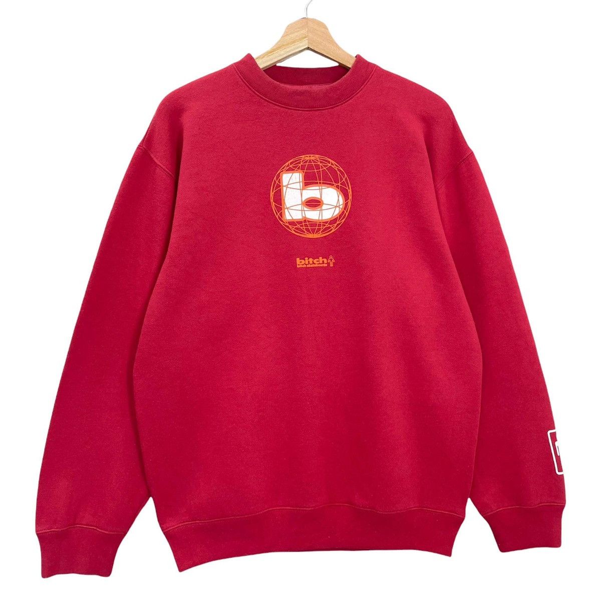Vintage Bitch Skaterboards Big Logo Crewneck Sweatshirt Size M Size US M / EU 48-50 / 2 - 1 Thumbnail