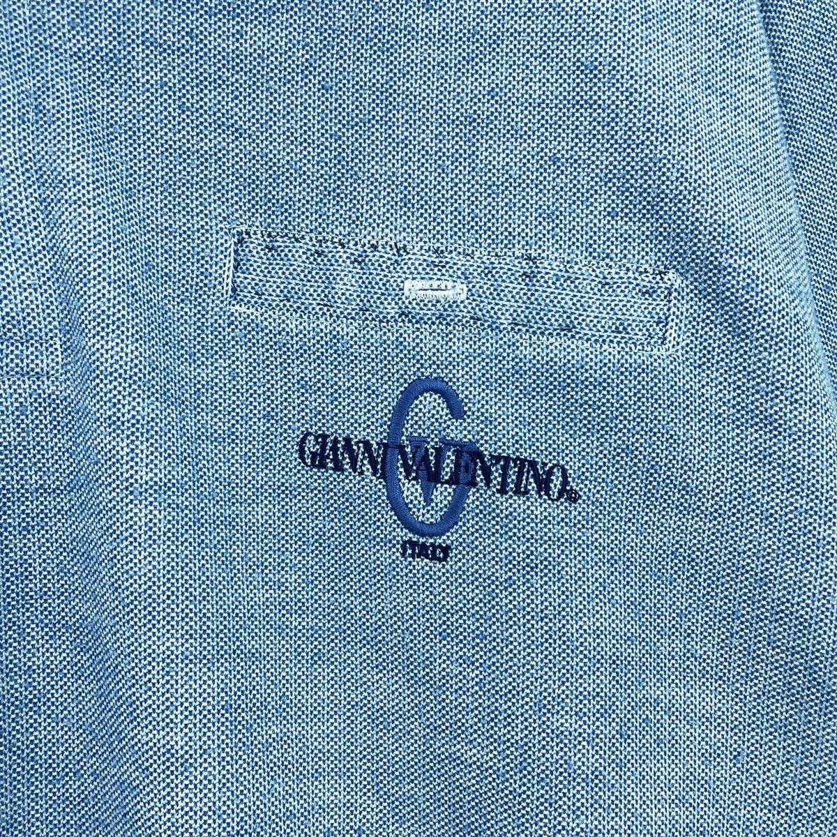 Valentino Vintage 90’s Gianni Valentino Collar Sweatshirt Size M Size US M / EU 48-50 / 2 - 5 Thumbnail