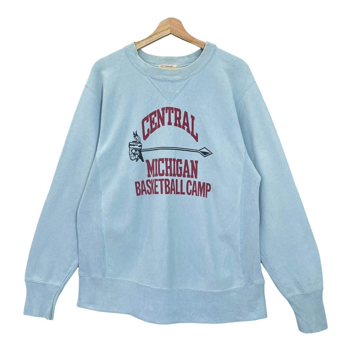 Tribal Streetwear 90s Central Michigan Basketball Camp Crewneck Sweatshirt Size US M / EU 48-50 / 2 - 3 Thumbnail