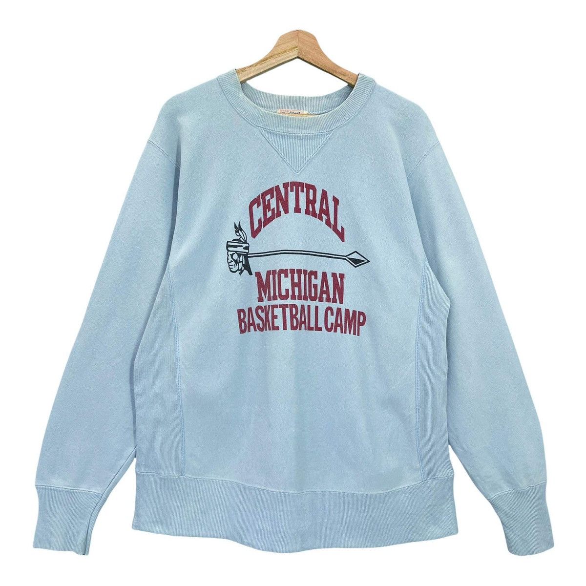 Tribal Streetwear 90s Central Michigan Basketball Camp Crewneck Sweatshirt Size US M / EU 48-50 / 2 - 1 Thumbnail