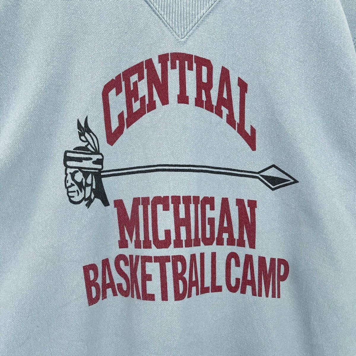 Tribal Streetwear 90s Central Michigan Basketball Camp Crewneck Sweatshirt Size US M / EU 48-50 / 2 - 5 Thumbnail