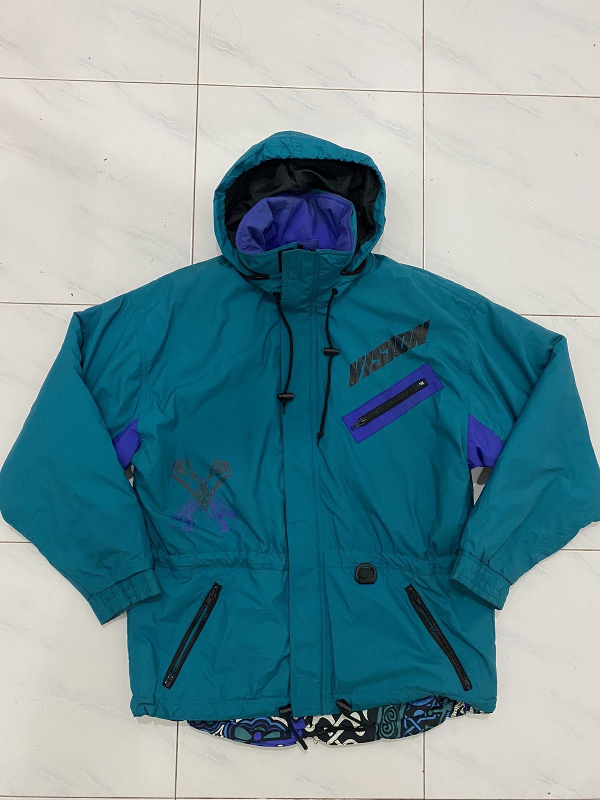 Vintage × Vision Streetwear Y2K Vision California Ski Jacket Size US M / EU 48-50 / 2 - 8 Thumbnail